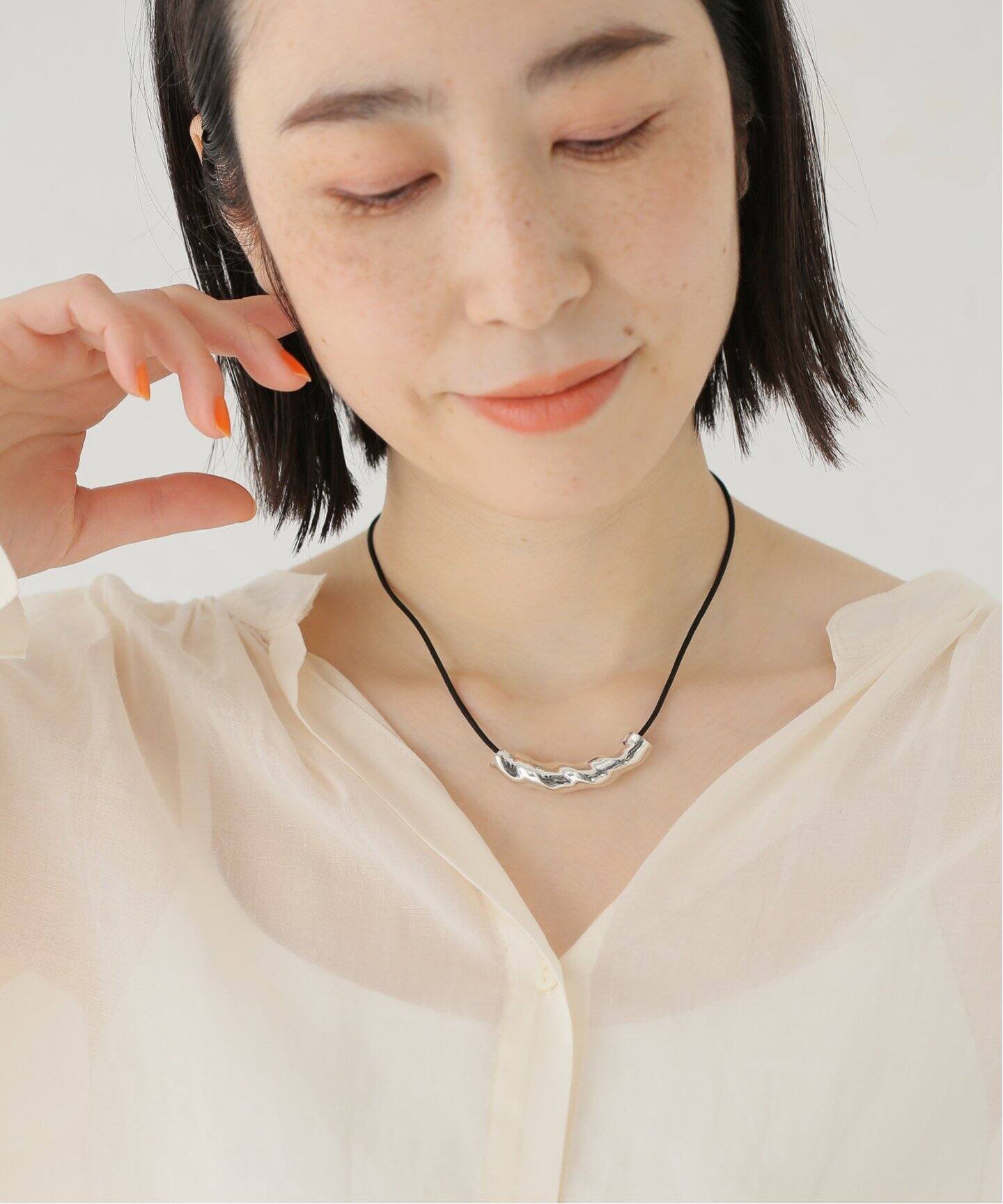 AGMES/アグメス】SMALL ASTRID PENDANT STERLING SILV：ネックレス 