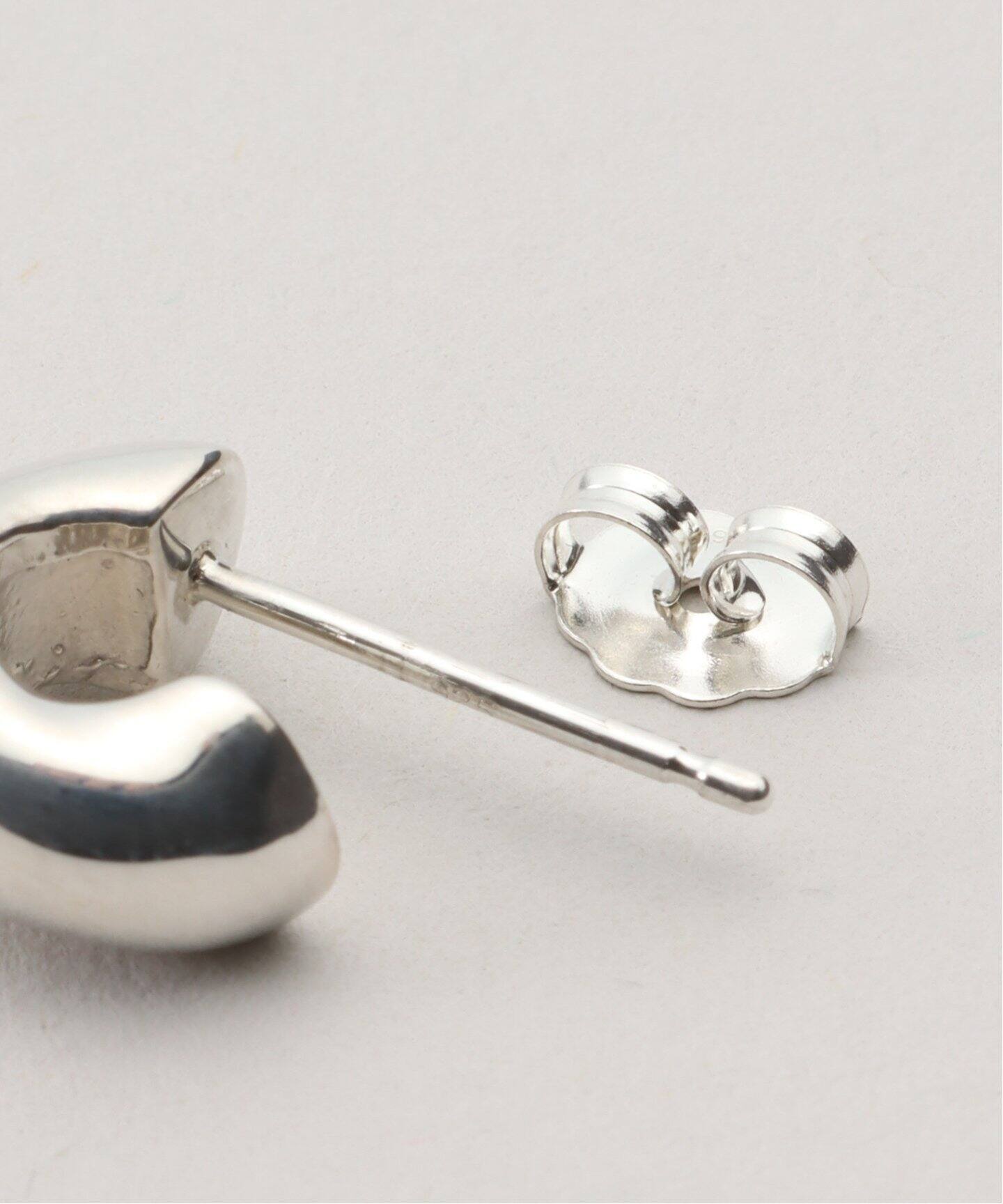 AGMES/アグメス】MINI DAHLIA HUGGIES STERLING SILVE：ピアス