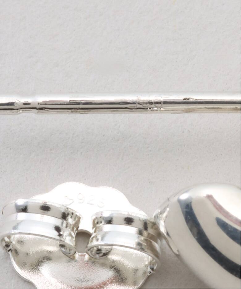 AGMES/アグメス】MINI DAHLIA HUGGIES STERLING SILVE：ピアス（両耳 