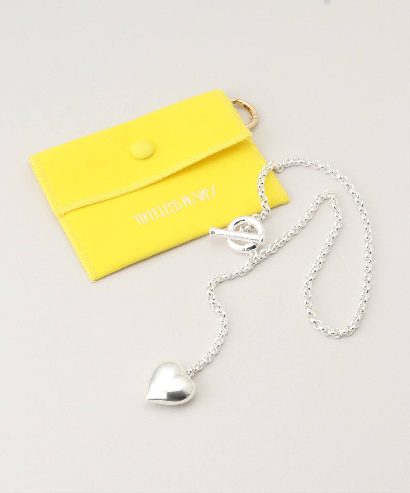 TIMELESS PEARLY 24K 3N ハート ネックレス 日本未入荷 直営店 TIMELESS PEARLY 24K 3N ハート ネックレス 日本未入荷 直営店