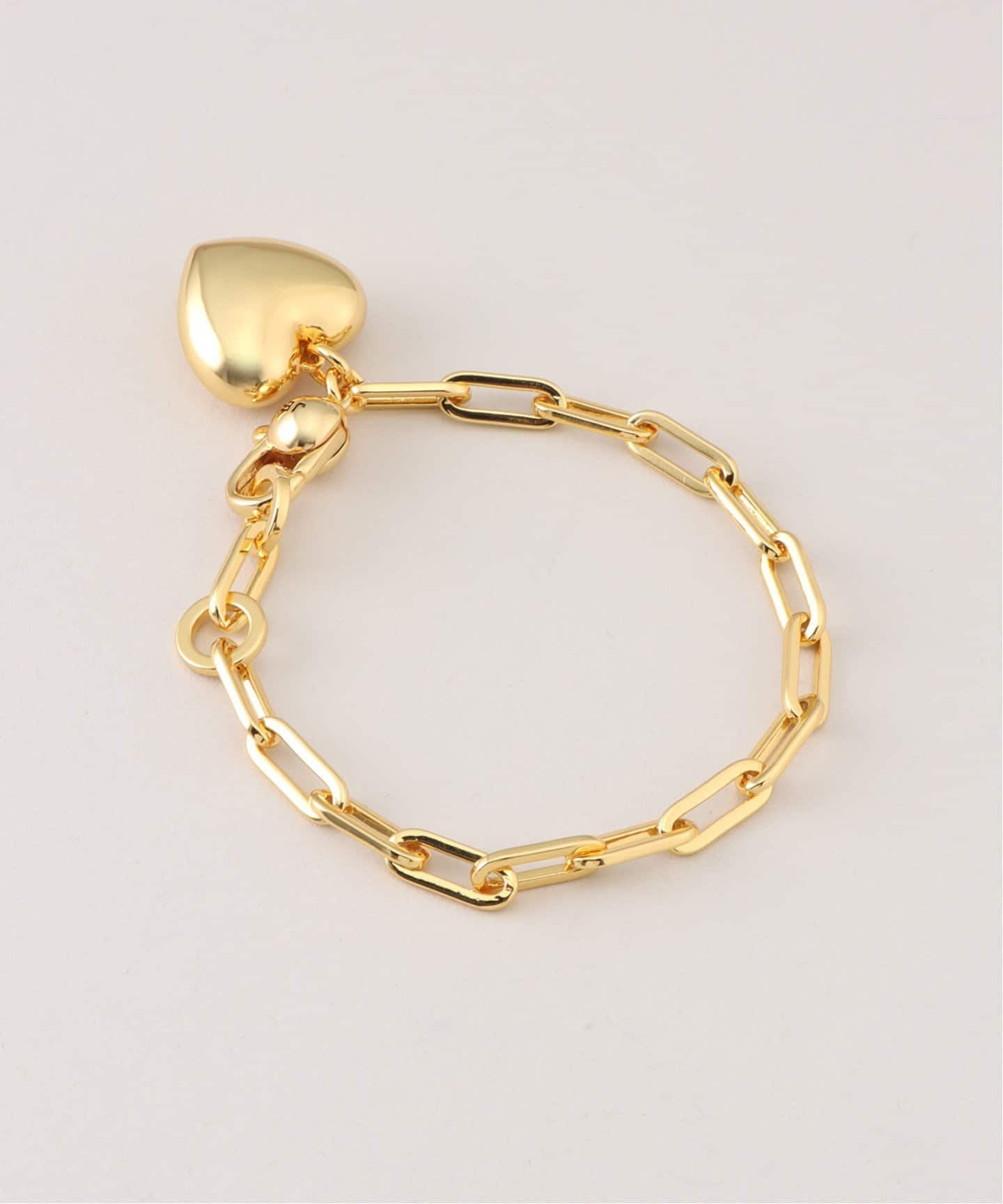 【JENNY BIRD】Puffy Heart Bracelet 14K ハート ブレスレット JB2144_Puffy_Heart_Bracelet_1.
