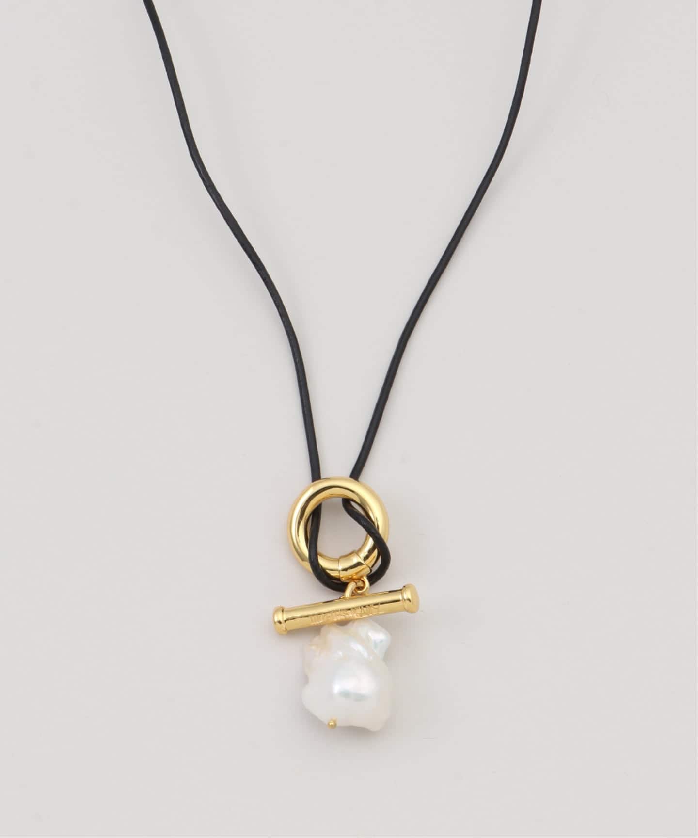 M*認様 timeless pearly タイムレスパーリー　ネックレス TIMELESS PEARLY/タイムレスパーリー】CORD NOIR AVEC PERLE BAROQUE