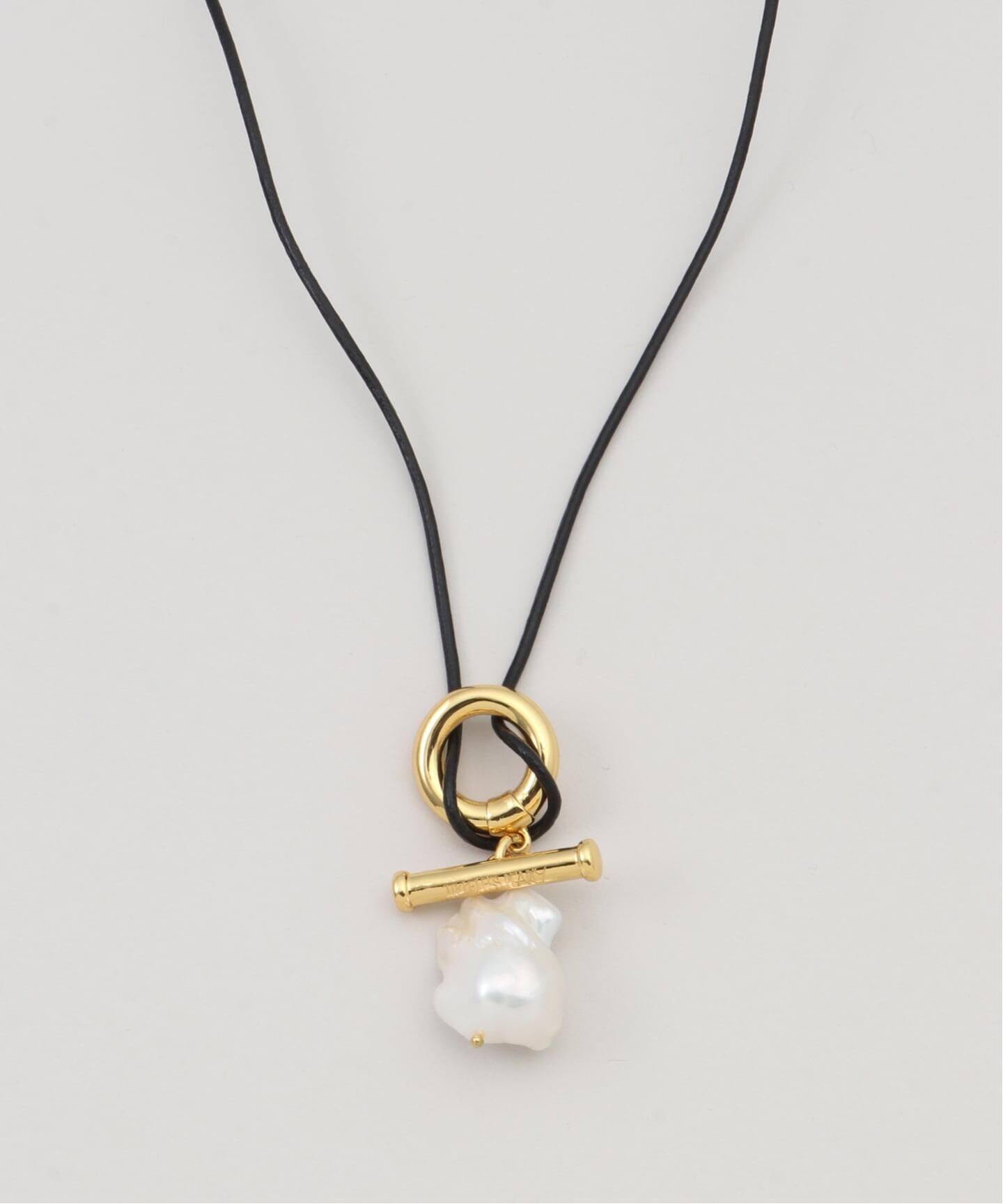 TIMELESS PEARLY/タイムレスパーリー】CORD NOIR AVEC PERLE BAROQUE 