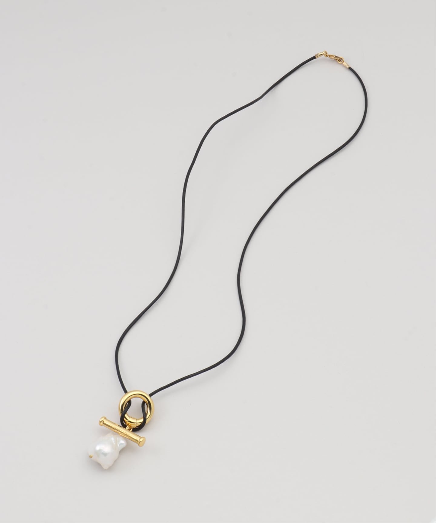 TIMELESS PEARLY/タイムレスパーリー】CORD NOIR AVEC PERLE BAROQUE