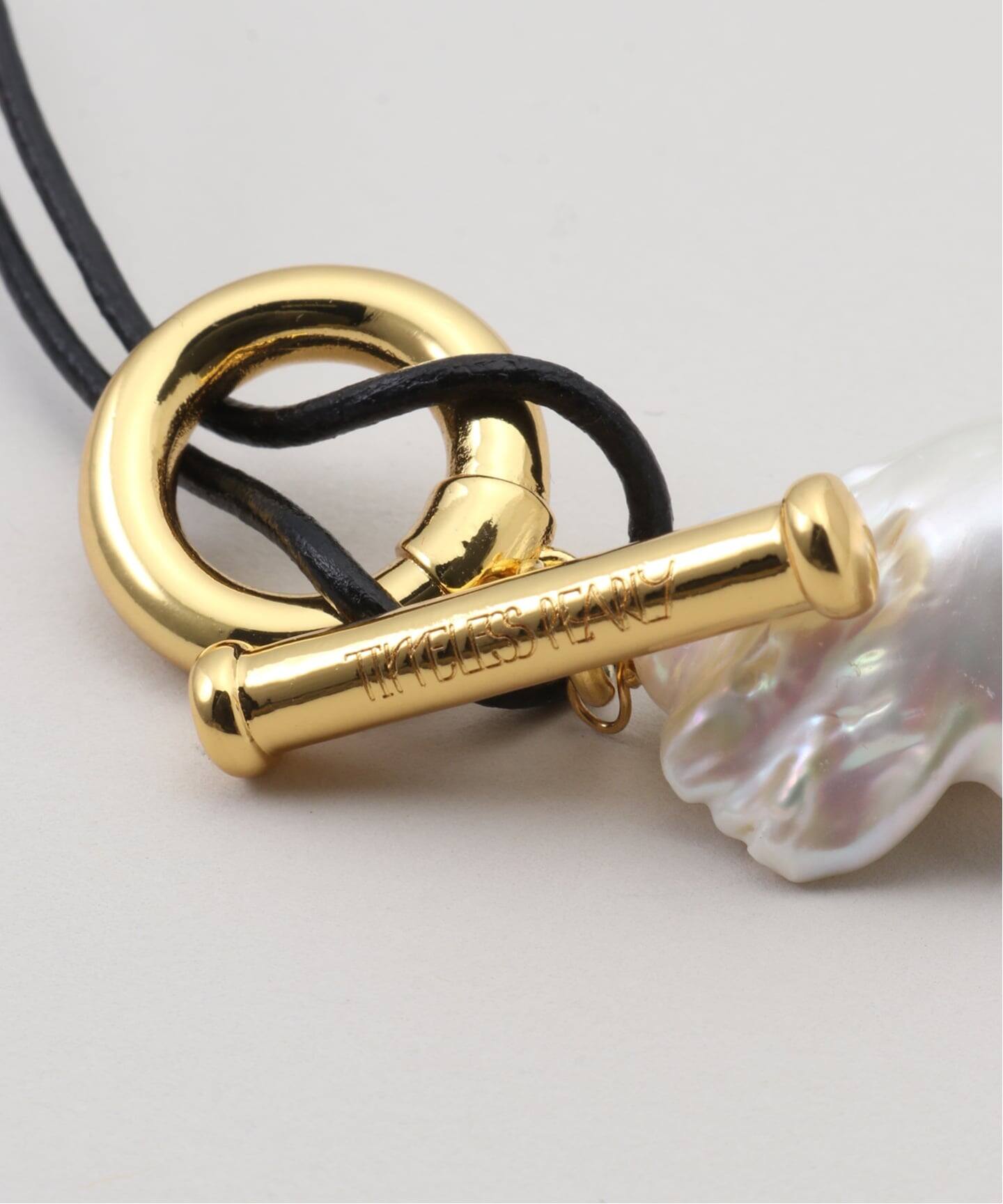 TIMELESS PEARLY/タイムレスパーリー】CORD NOIR AVEC PERLE BAROQUE