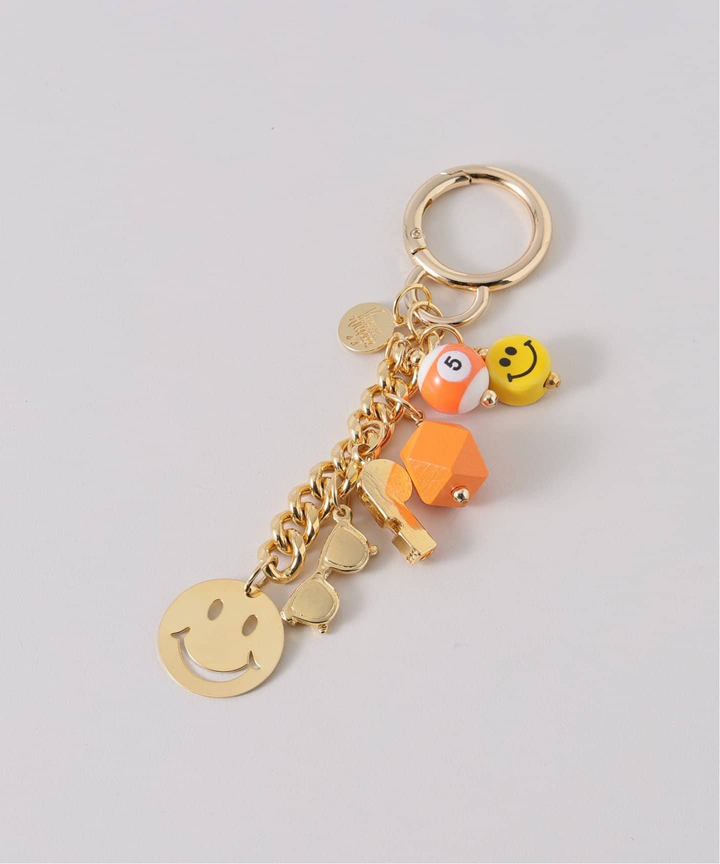 追加》別注【VENESSA ARIZAGA】HAPPY KEYRING：チャーム（キー