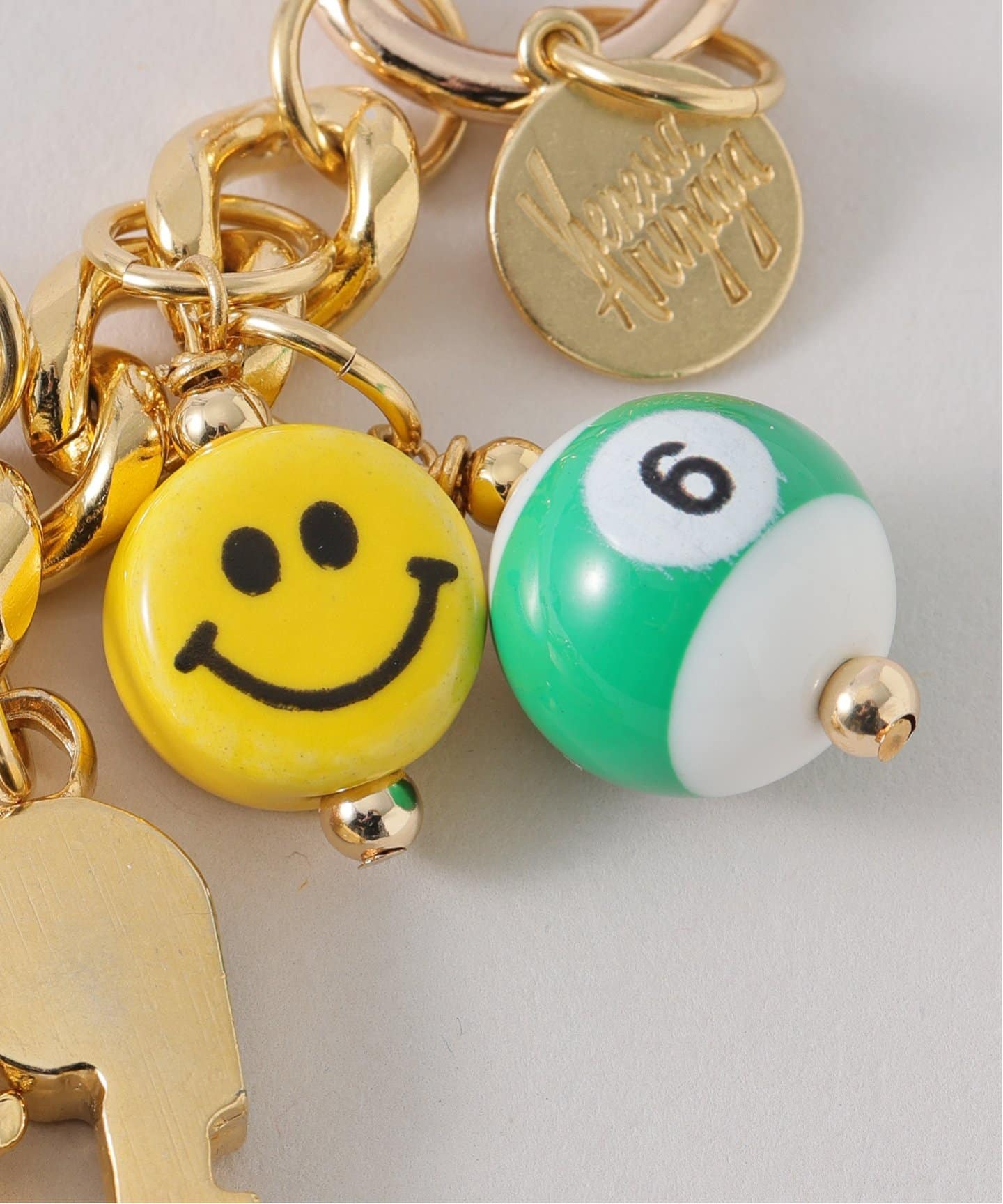 追加2》別注【VENESSA ARIZAGA】 LUCKY KEYRING：チャーム（キーケース