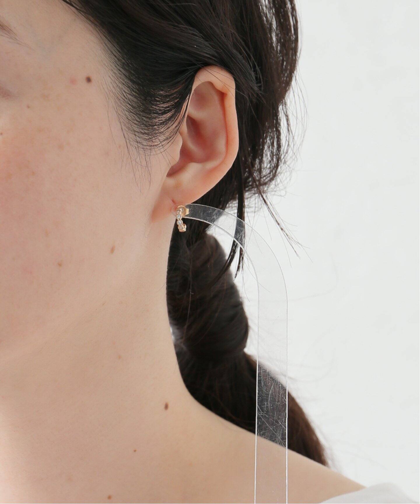 【nara】19Un-neuf (アンヌフ)片耳 ドットピアス 19un-neuf/アンヌフ＞期間限定POP UP SHOP | アクセサリー