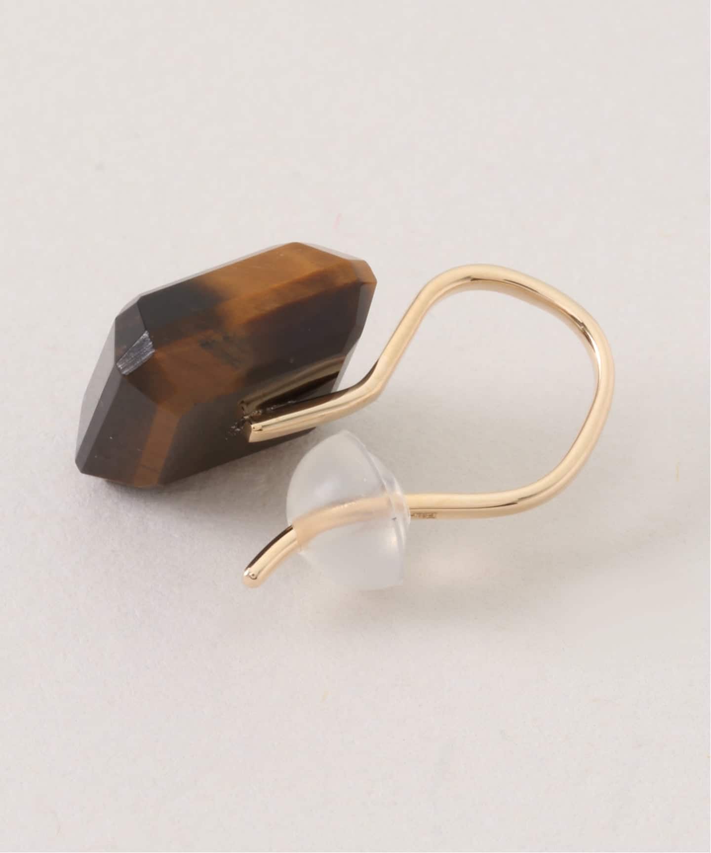 Hirotaka 片耳用ピアス HIROTAKA/ヒロタカ】Bird of P Square Stud Amazanite：ピアス