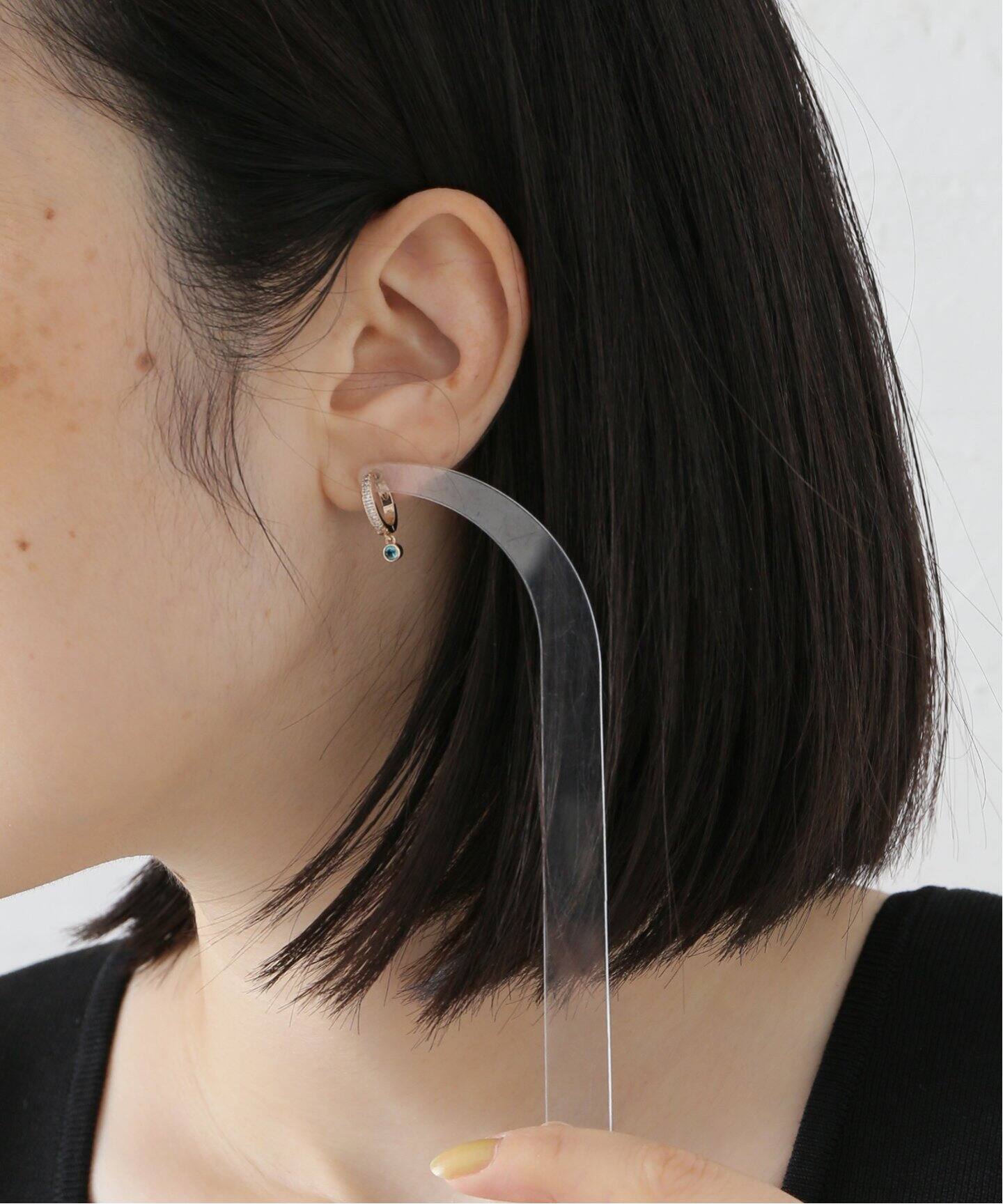 Deuxieme Classe RUEBELLEルーベルHOOPCHAINピアス Deuxieme Classe RUEBELLEルーベルHOOPCHAINピアス