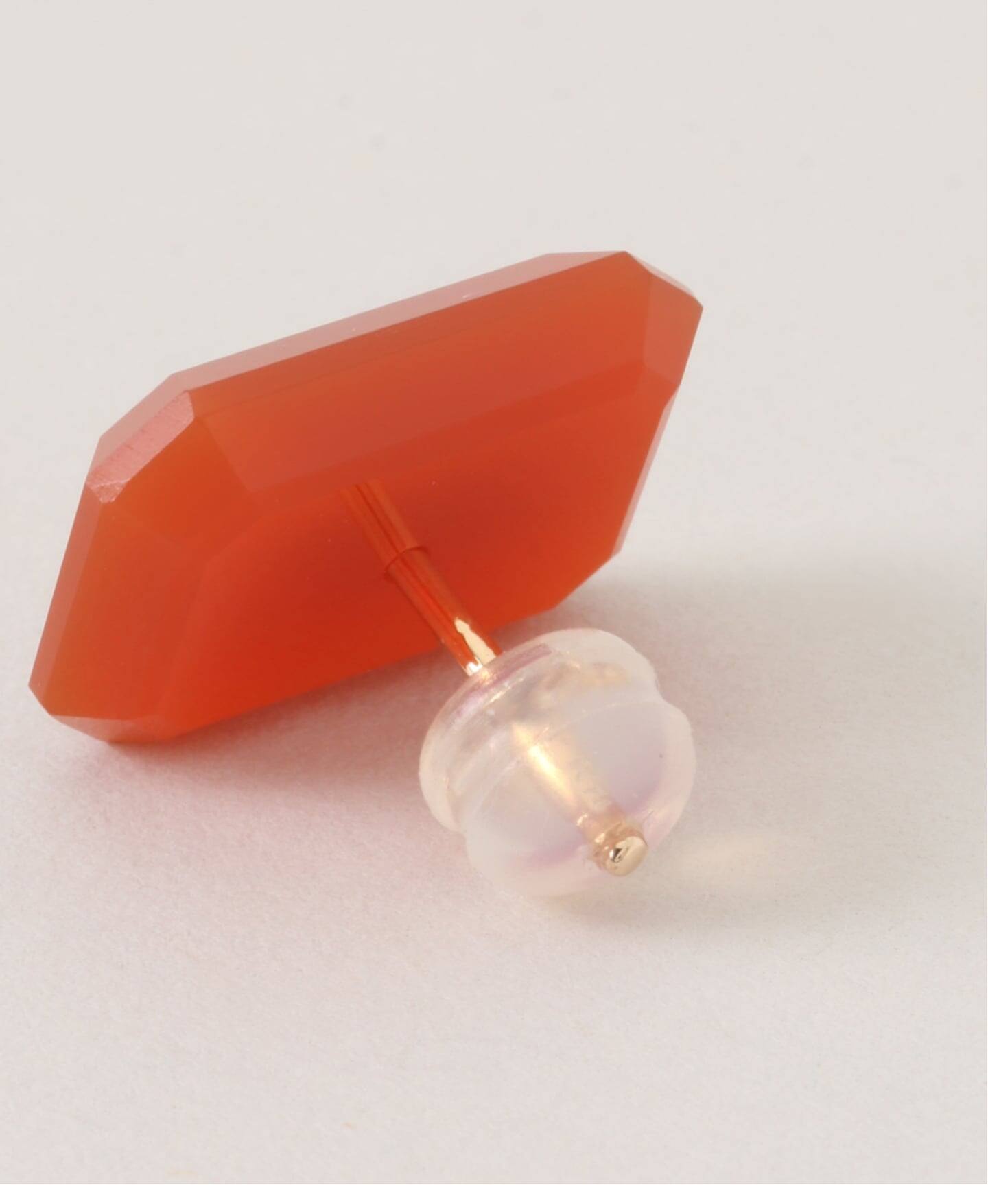 HIROTAKA/ヒロタカ】Bird of P Rectangle Stud Carner：ピアス
