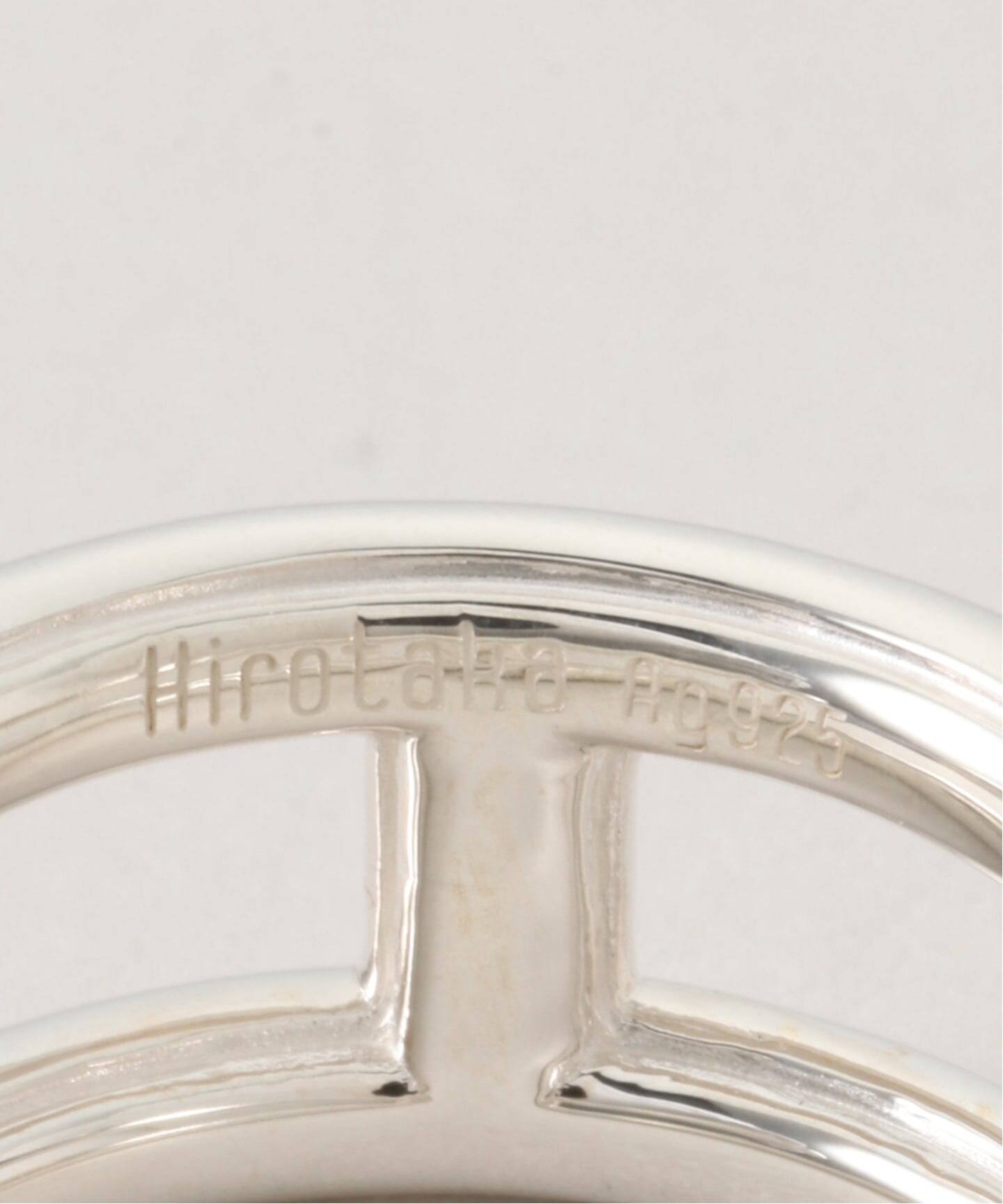 Hirotaka ヒロタカ Sand Dune Layered Ring 指輪 HIROTAKA/ヒロタカ】Sand Dune Layered Ring：リング（リング