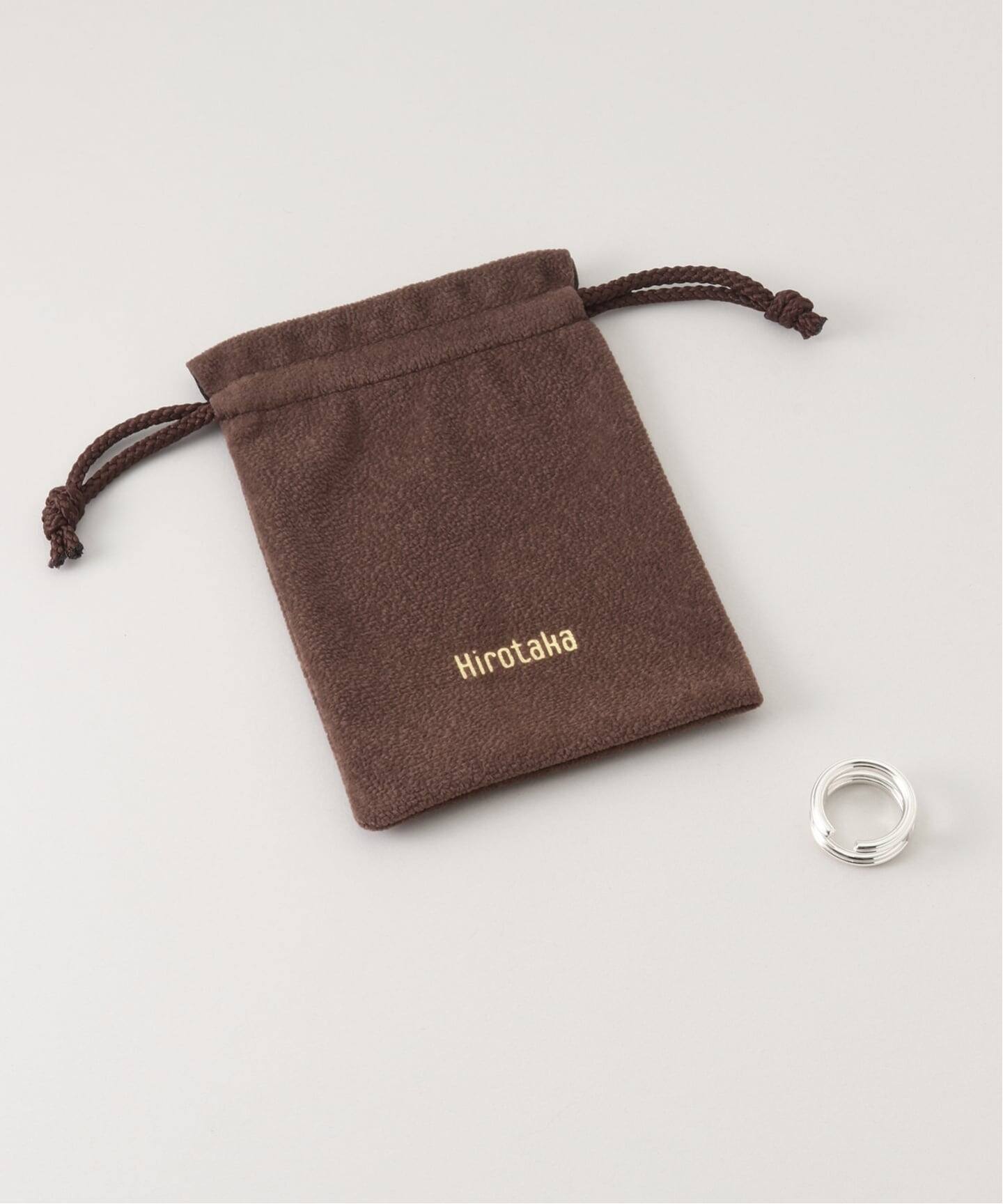 Hirotaka ヒロタカ Sand Dune Layered Ring 指輪 HIROTAKA/ヒロタカ】Sand Dune Layered Ring：リング（リング