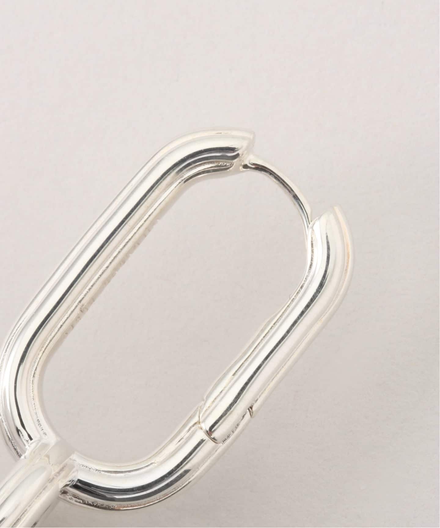 hirotaka ヒロタカ ゴールド カーブ型 片耳用ピアス HIROTAKA/ヒロタカ】Sand Dune Oval Hoop Earring M：ピアス