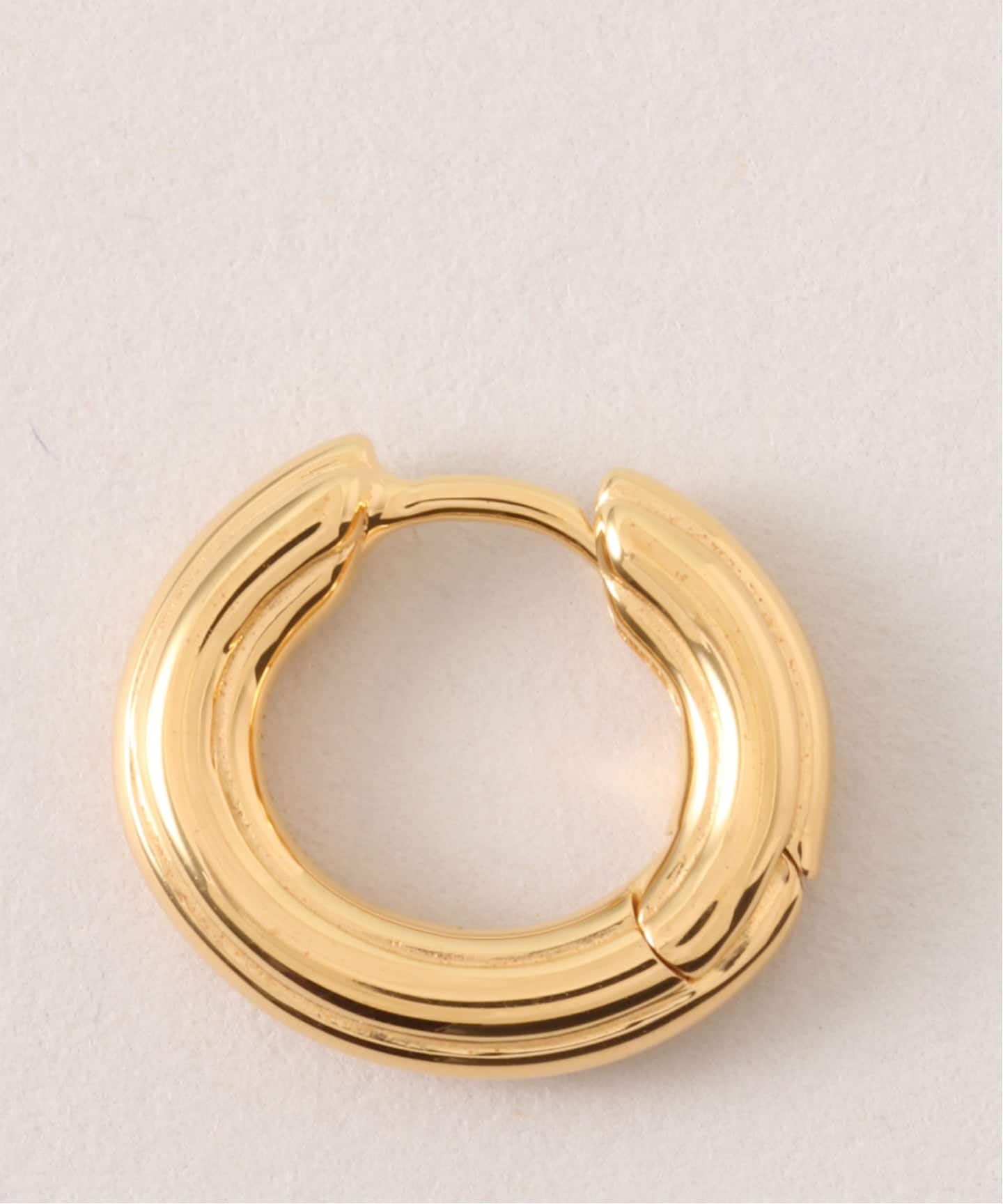 Hirotaka片耳ピアス HIROTAKA/ヒロタカ】Sand Dune Oval Hoop Earring S：ピアス