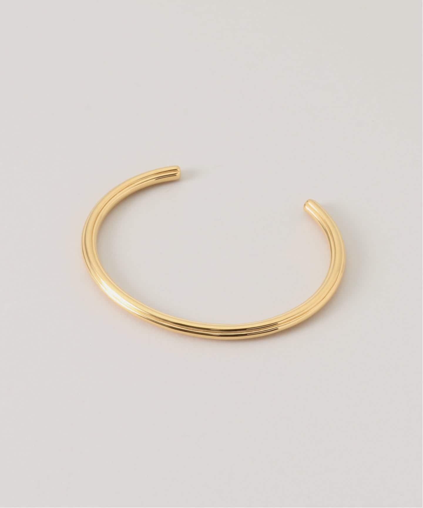 Hirotaka ストーン装飾 ゴールドブレスレット HIROTAKA/ヒロタカ】Sand Dune Bangle：バングル（ブレスレット