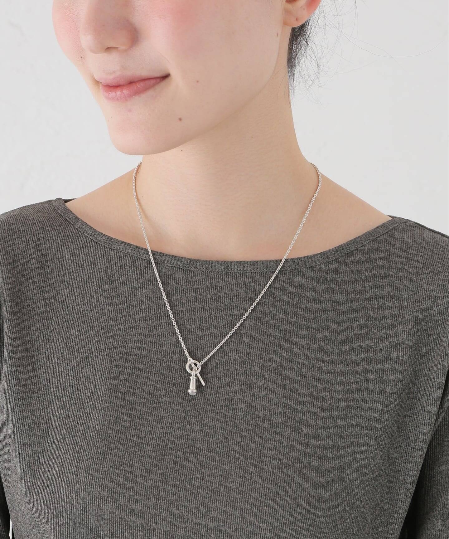 HIROTAKA/ヒロタカ】Sand Dune MoonStone Necklace：ネックレス 