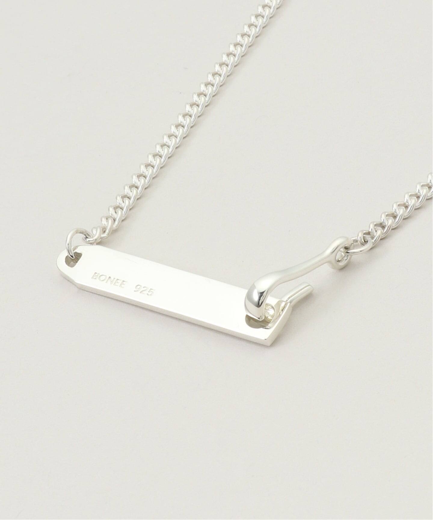 BONEE/ボーニー】TAG&HOOK NECKLACE：ネックレス（ネックレス