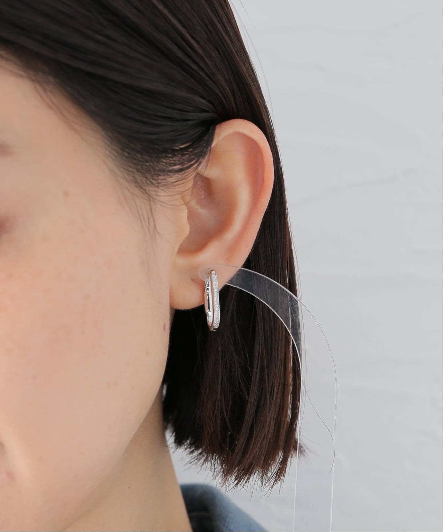 MARIA BLACK/マリアブラック】 Kastellet Earring Silver：イヤリング