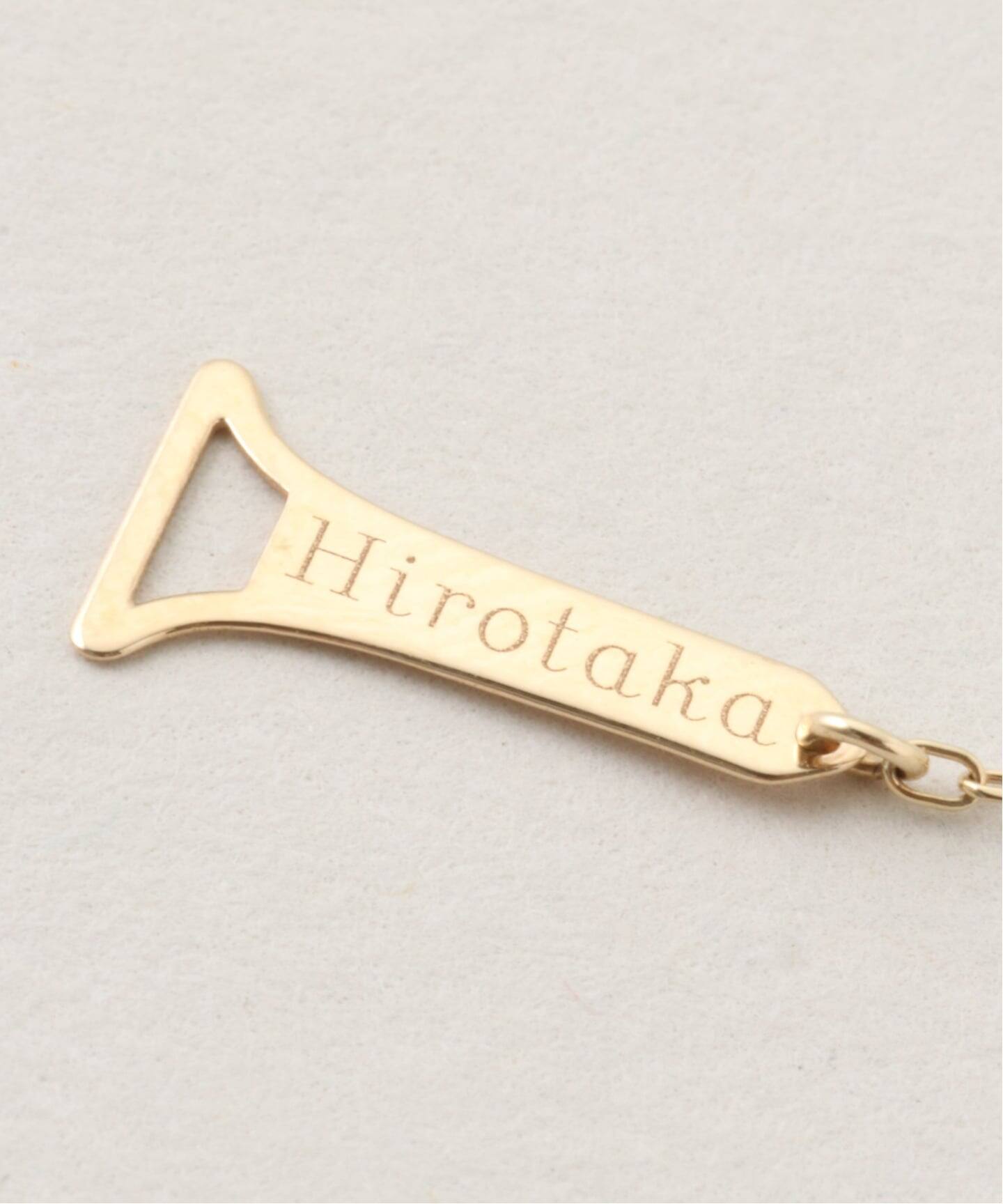 HIROTAKA/ヒロタカ】 PUNCTURE Spear Diamond Necklace：ネックレス