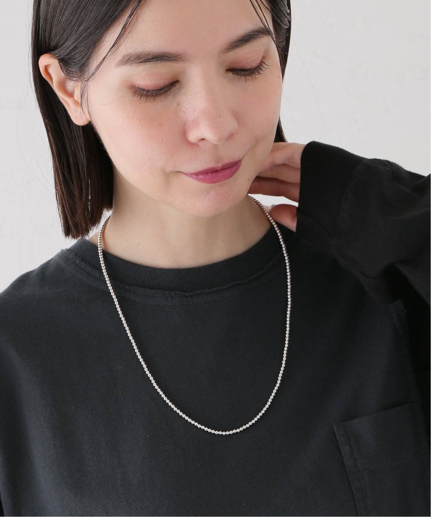 ERICKA NICOLAS BEGAY】NAVAJO PEARL 3mm 60：ネックレス