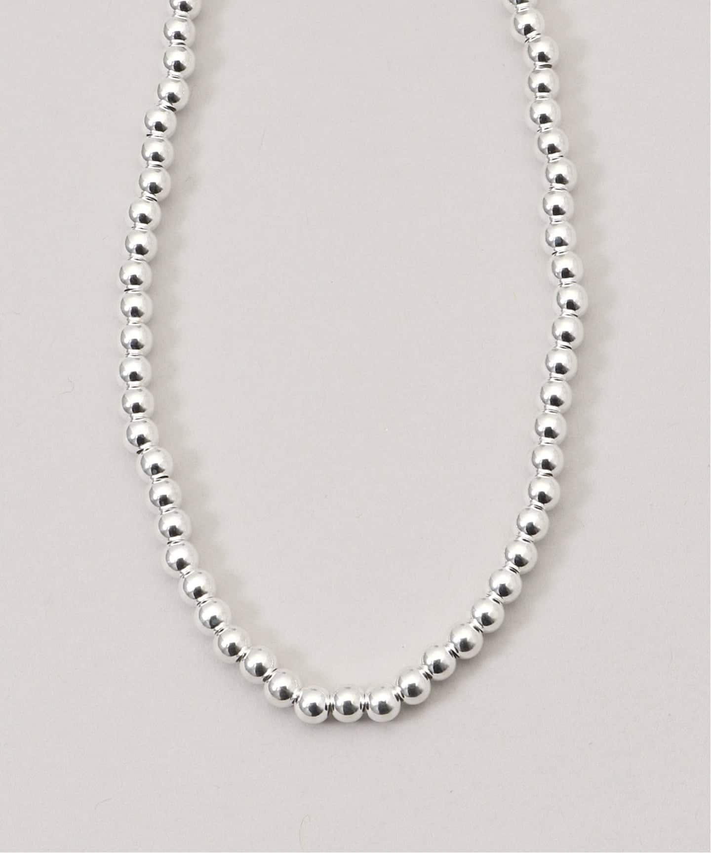 ERICKA NICOLAS BEGAY】NAVAJO PEARL 4mm 35：ネックレス
