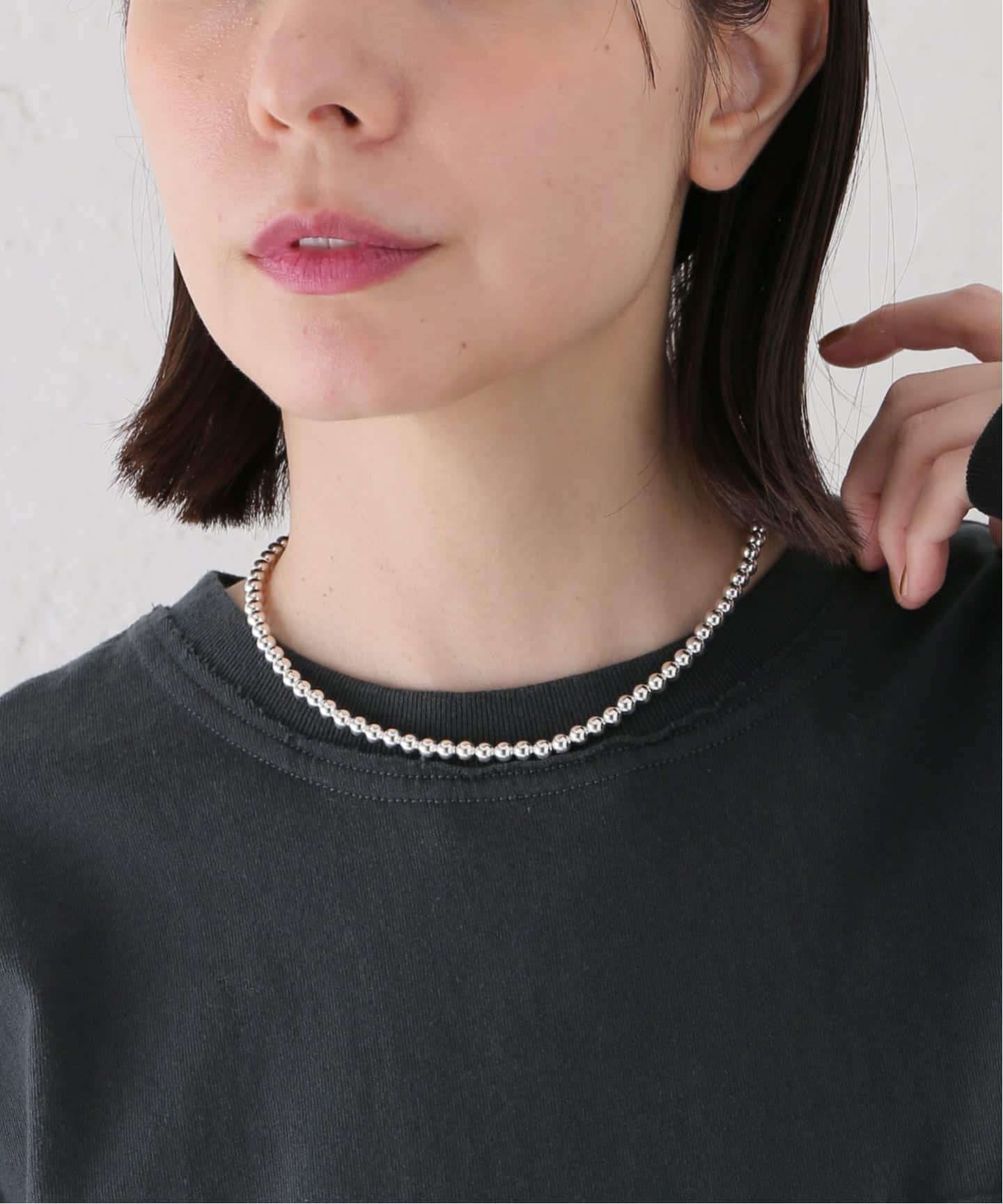 美品　【ERICKA NICOLAS BEGAY】　シルバーネックレス erick-shiny5m40cm_5.jpg