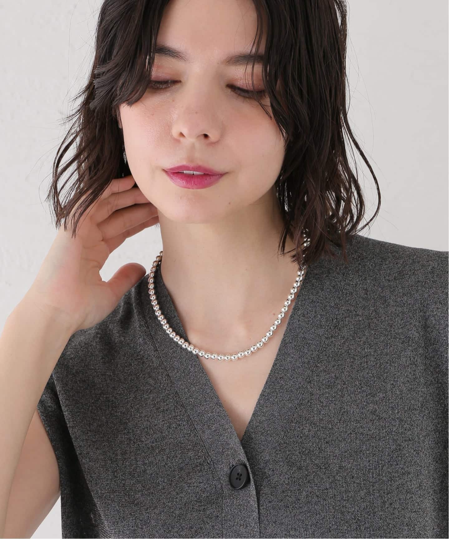 ジャーナルスタンダード　ネックレス　シルバー　ベイクルーズ JOURNAL STANDARD L'ESSAGE｜ジャーナルスタンダード レサージュ
