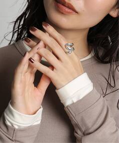 PHILIPPE AUDIBERT】 Paige ring brass silve（リング）｜JOURNAL 