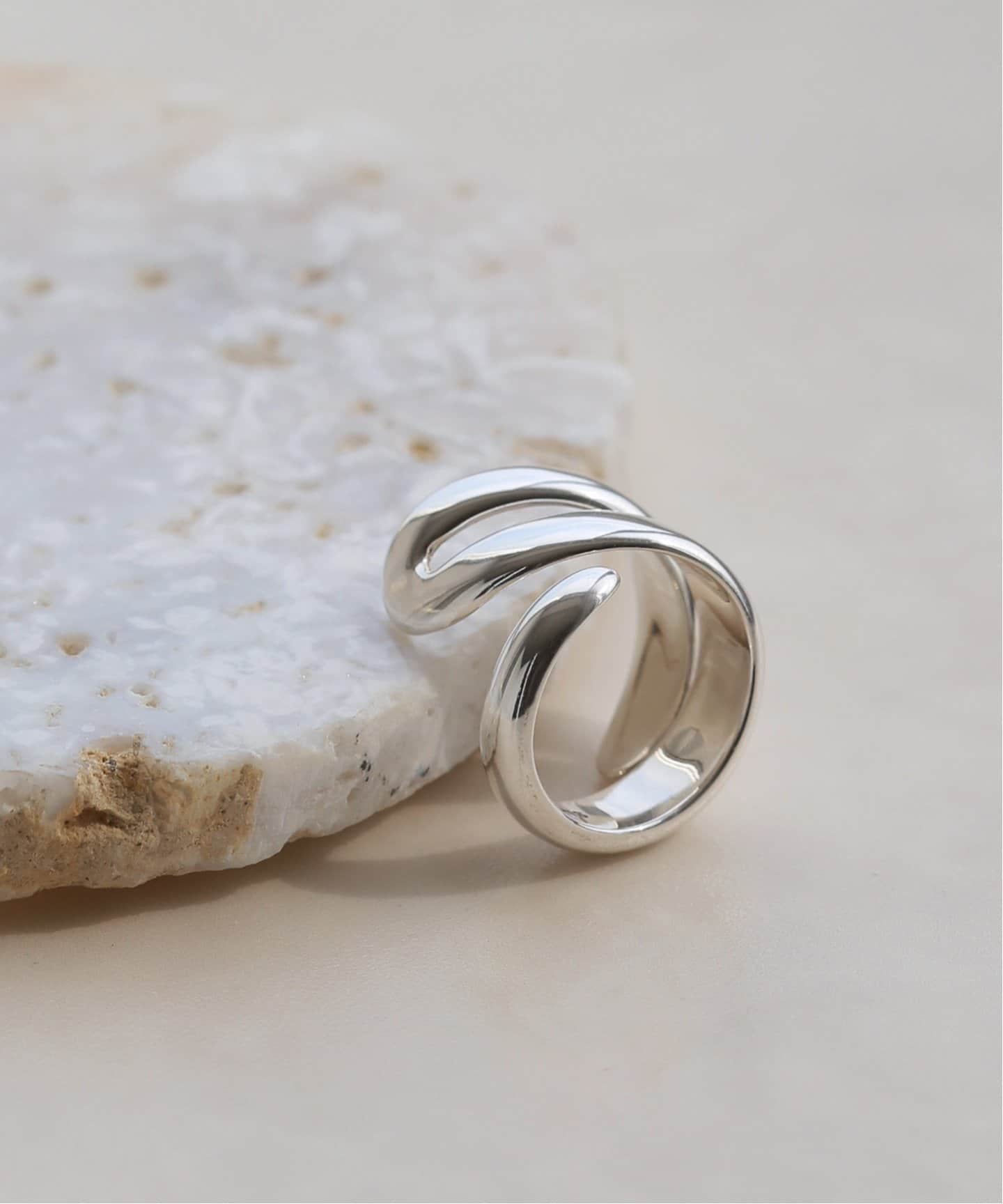 PHILIPPE AUDIBERT】 Paige ring brass silve（リング）｜JOURNAL