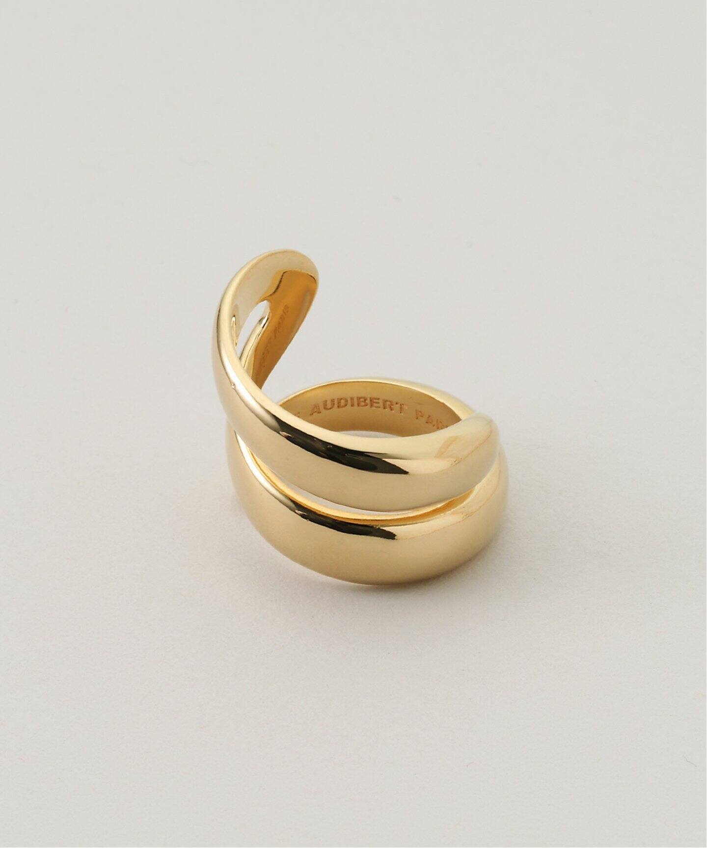 PHILIPPE AUDIBERT】Paige ring brass gold（リング）｜JOURNAL
