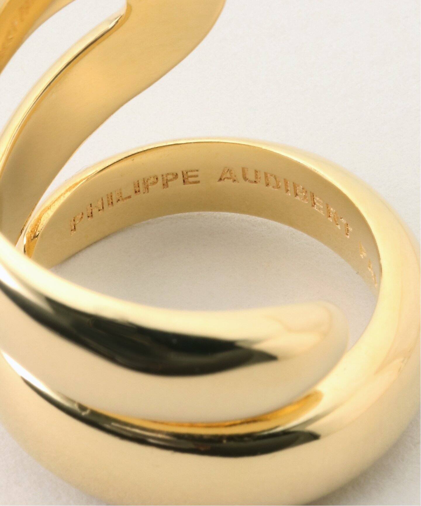 PHILIPPE AUDIBERT】Paige ring brass gold（リング）｜JOURNAL 