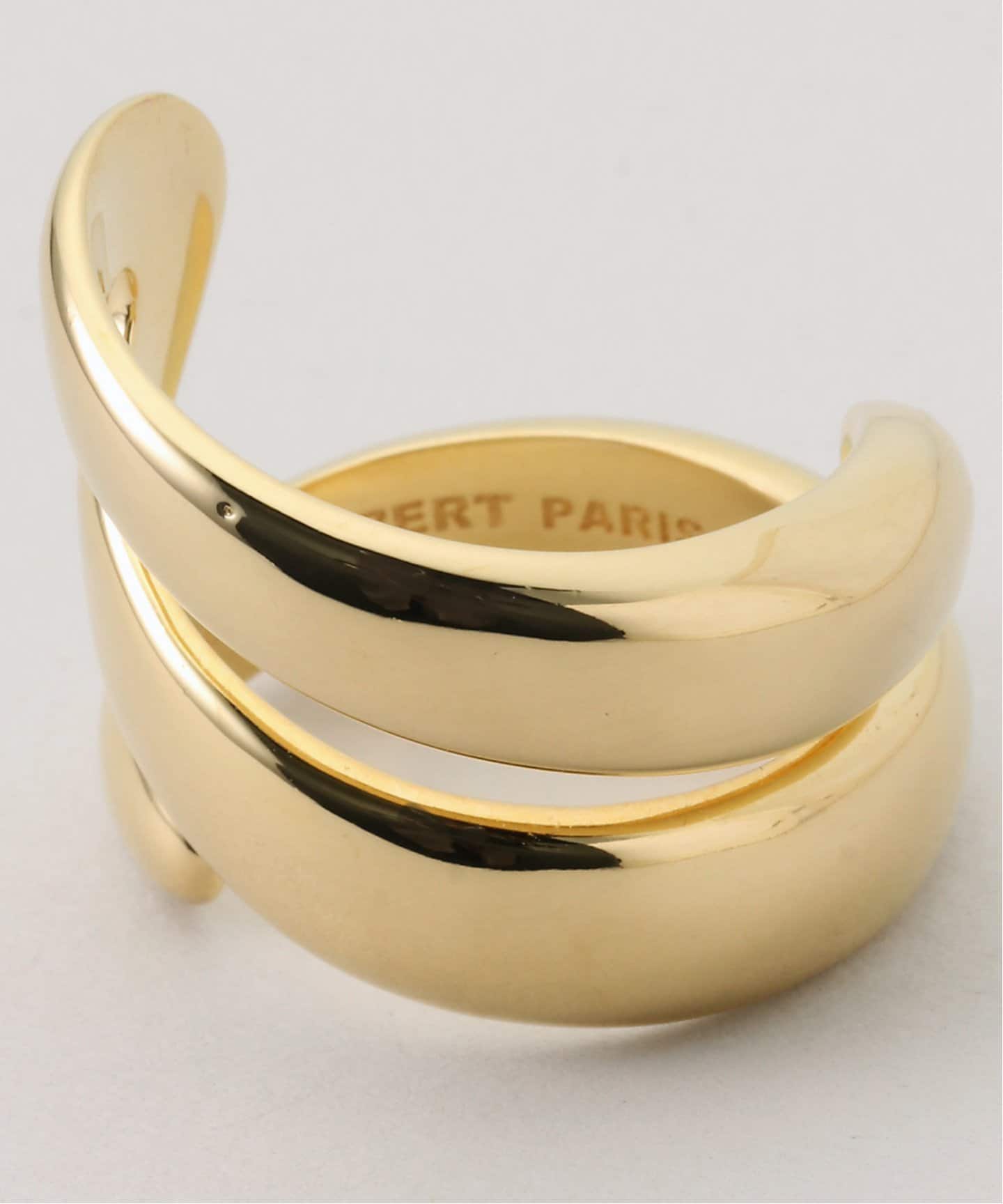 PHILIPPE AUDIBERT】Paige ring brass gold（リング）｜JOURNAL