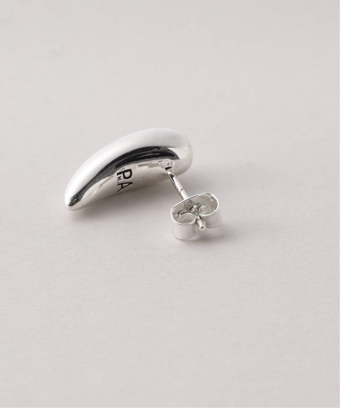 PHILIPPE AUDIBERT JANE GM ツイストフックピアス(両耳) Philippe Audibert ◇ ツイストフープピアス JANE / シルバー
