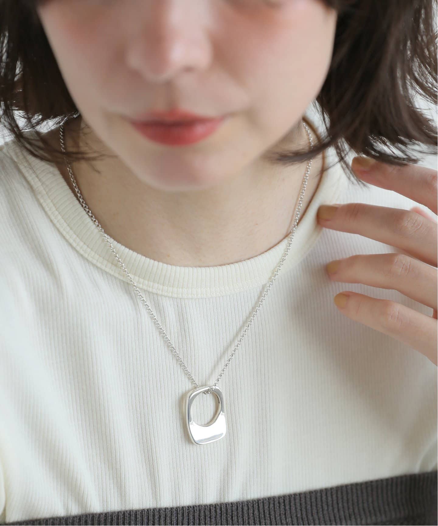 PHILIPPE AUDIBERT】Niles necklace brass s（ネックレス）｜JOURNAL