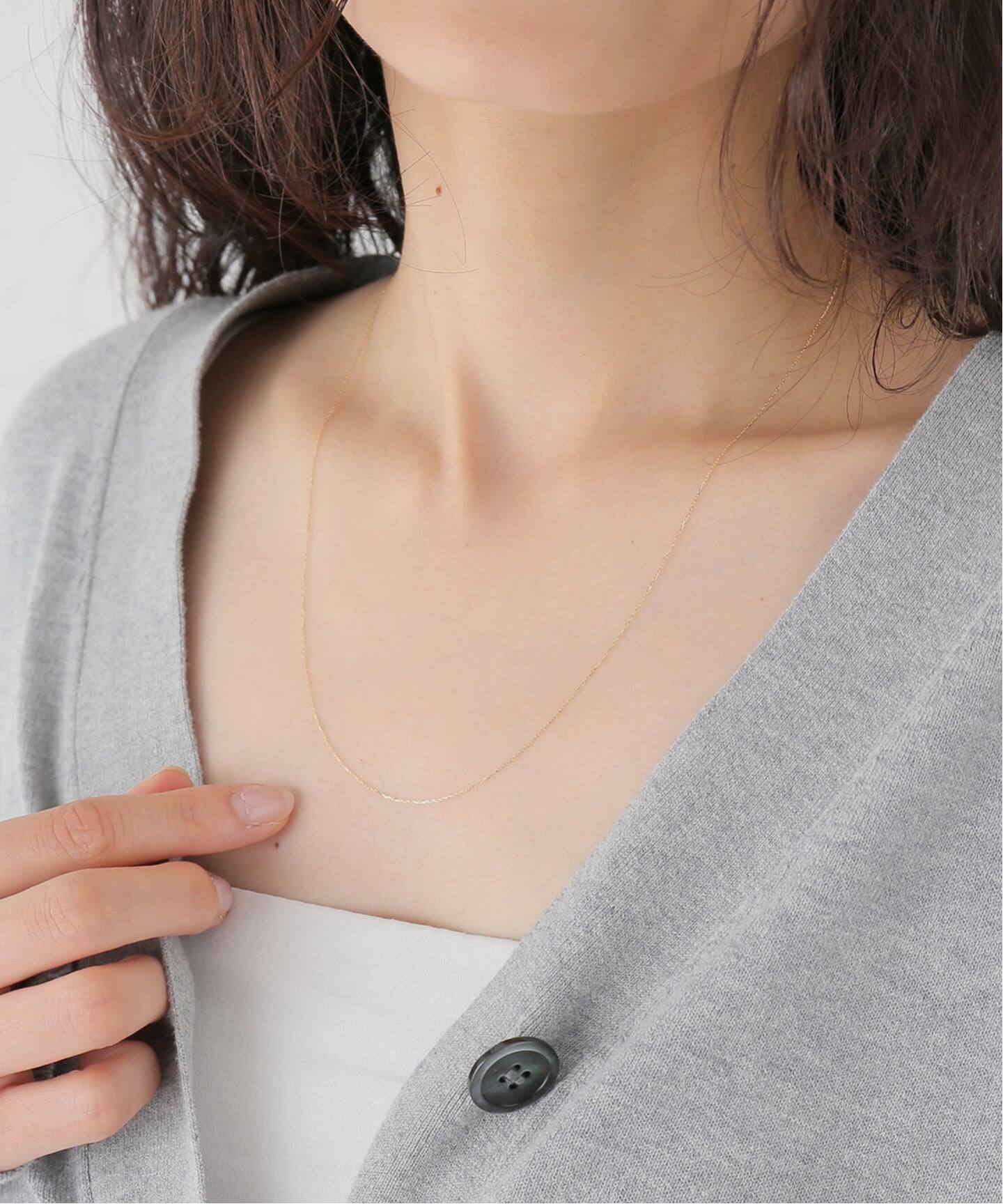 LES BONBON/ル ボンボン】K18 liquid matinee necklace（ネックレス