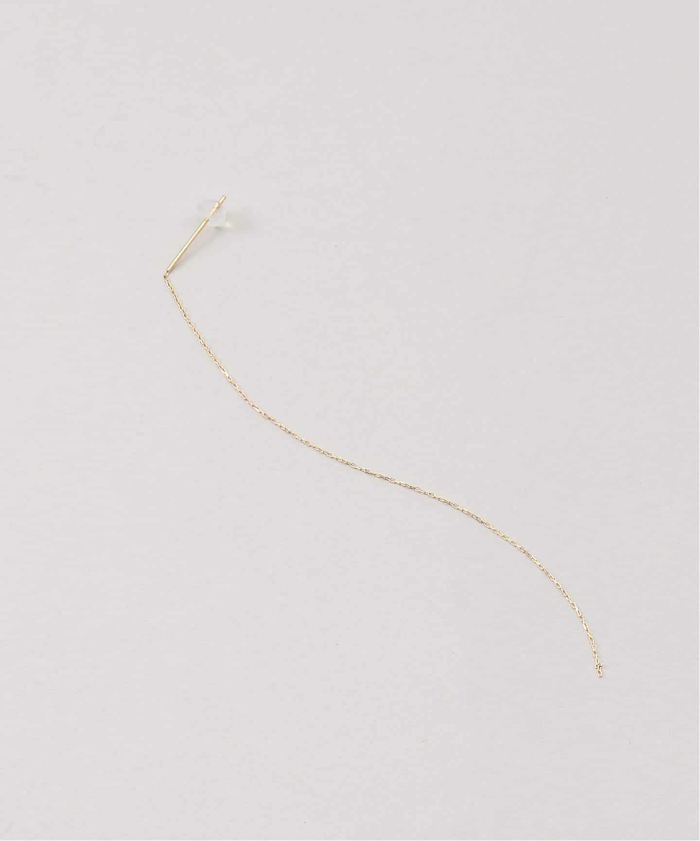 Les bonbon scalap pierce ルボンボン ピアス 片耳用 K18 organic pierce – les bon bon Online store