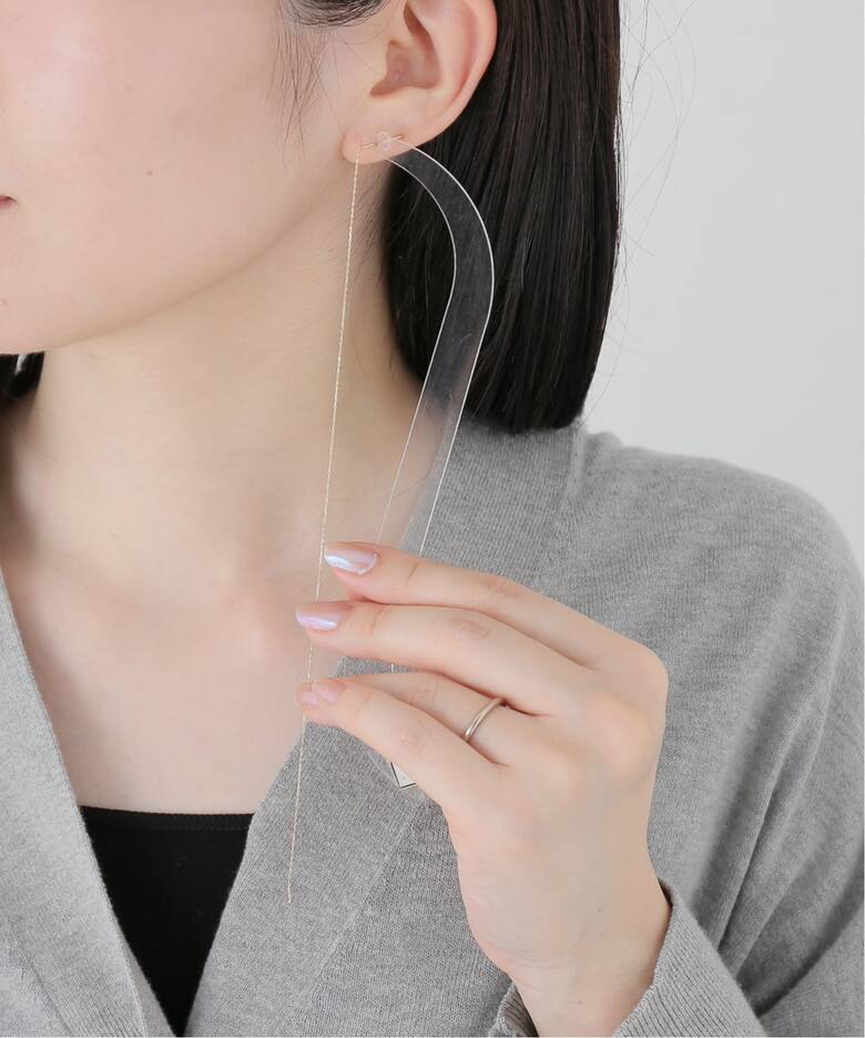 LES BONBON/ル ボンボン】K18 liquid pierce L（ピアス（片耳用 