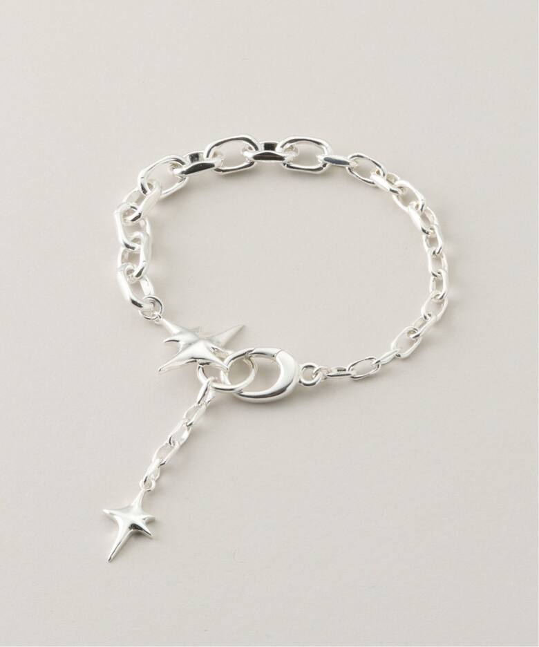 Soierie/ソワリー】 Etolile chain bracelet（ブレスレット・バングル 