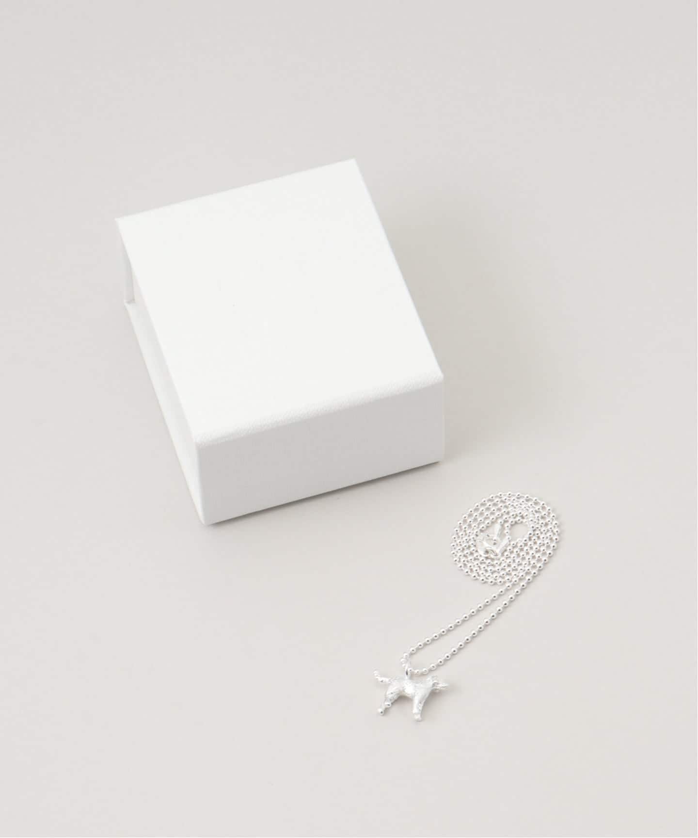 WOLF CIRCUS /ウルフサーカス】 DOG NECKLACE(SILVER BEAD CHA