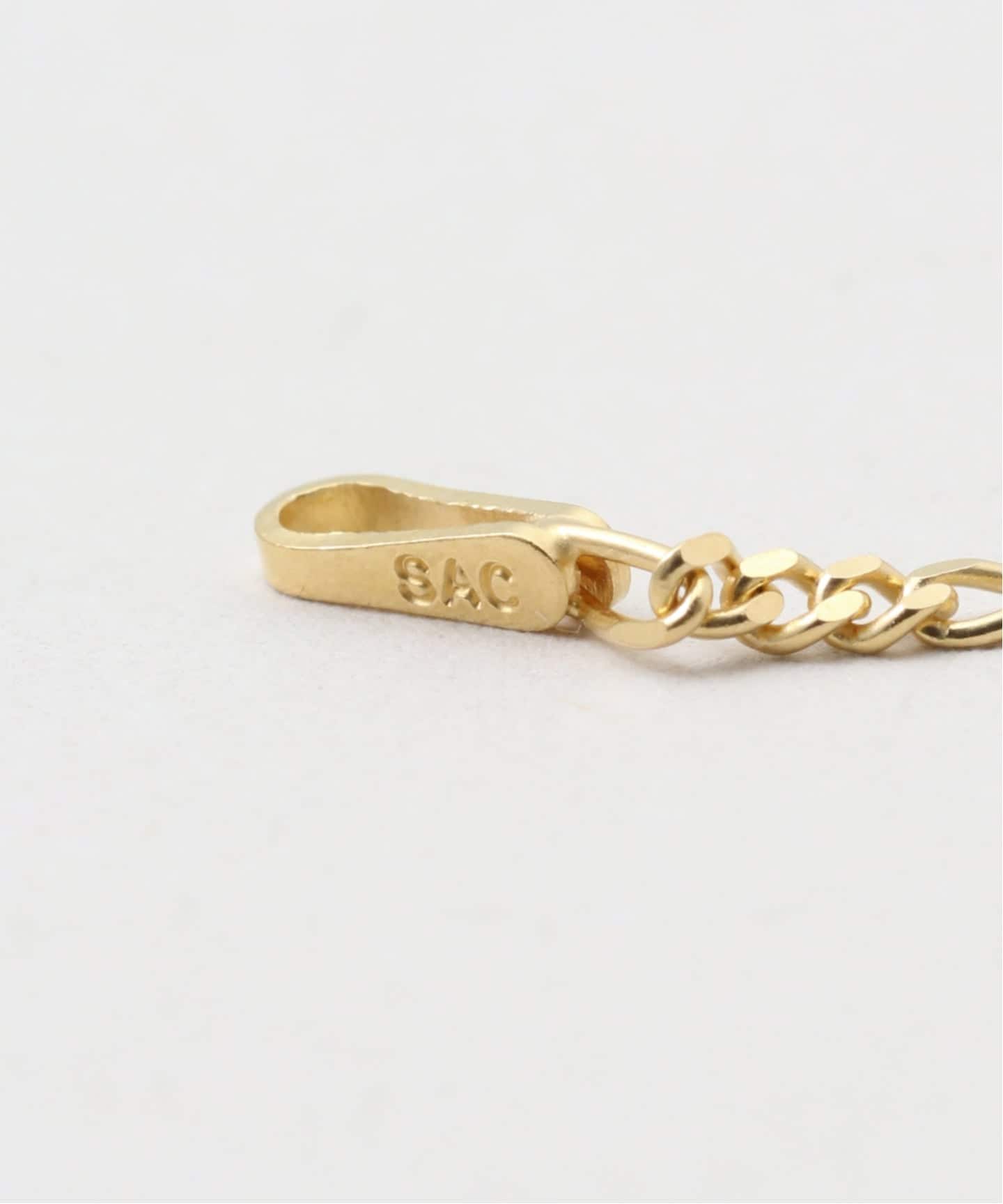 WOLF CIRCUS /ウルフサーカス】 ROSE COIN NECKLACE(GOLD FIGA