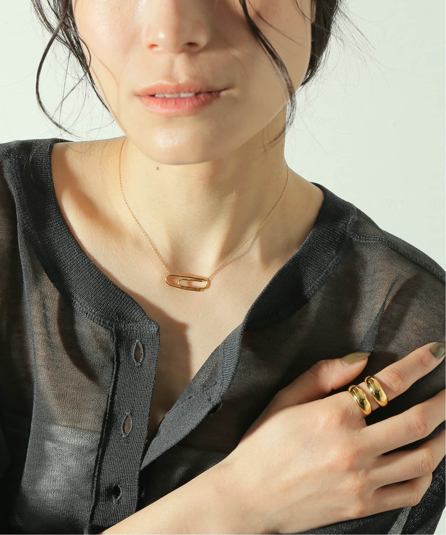 【NORME】 UNCUT CLIP NECKLACE
