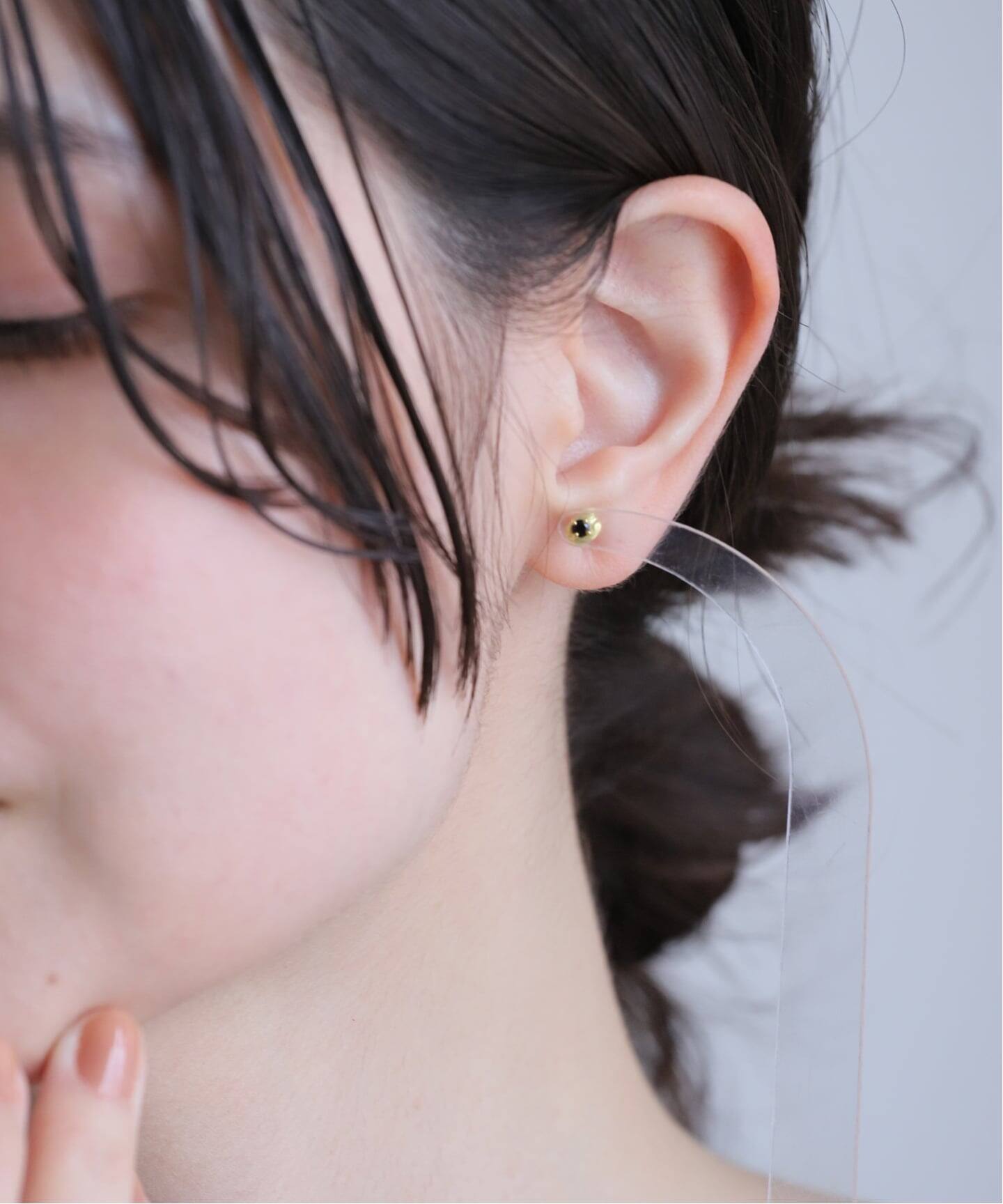VALENTINE /ヴァレンタイン】Studs Stone Pierce（ピアス（片耳用