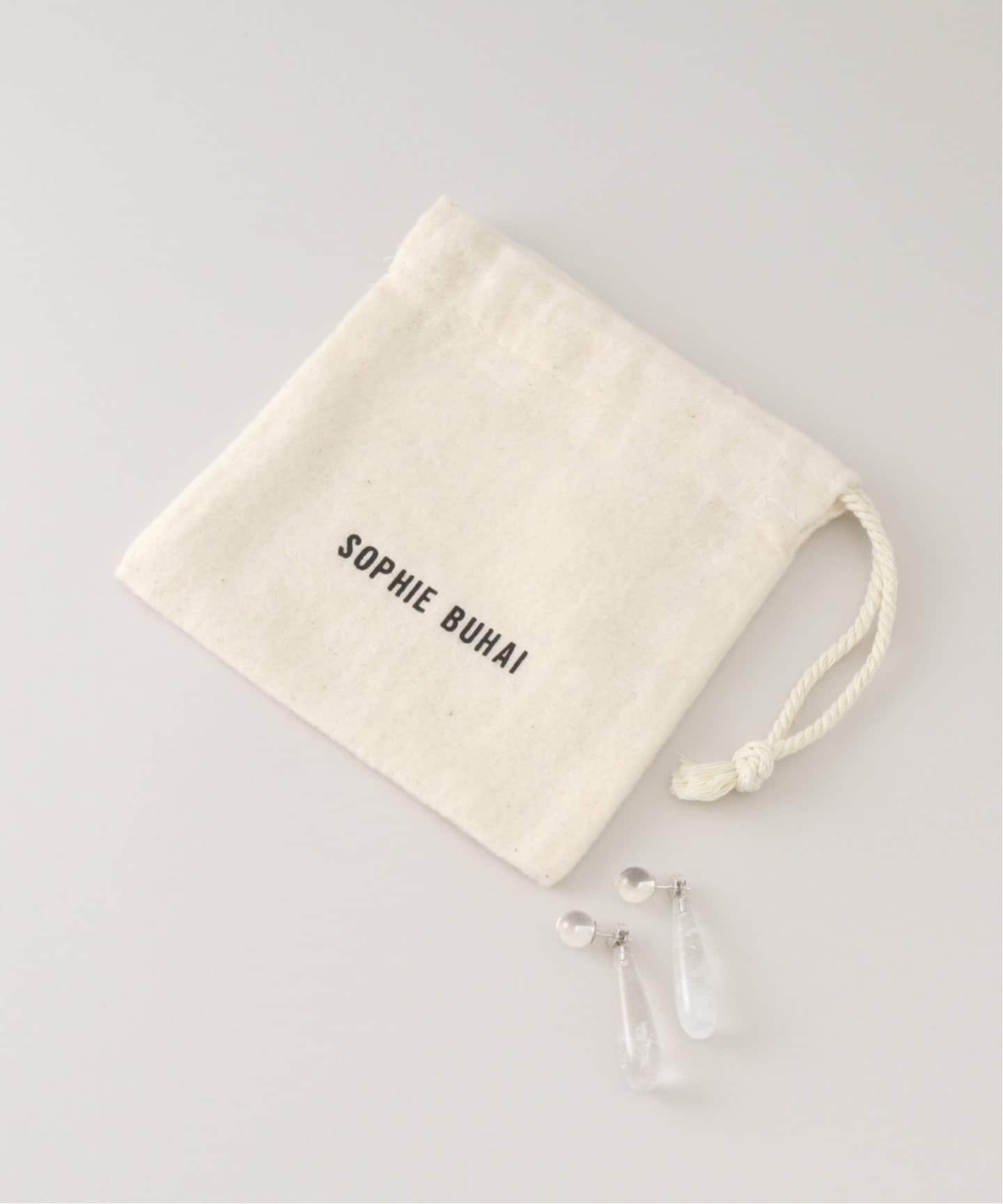 【関税込み】Sophie Buhai ホワイト Small Angelyne ピアス SOPHIE BUHAI/ソフィーブハイ】Small Angelika Earrings Qu