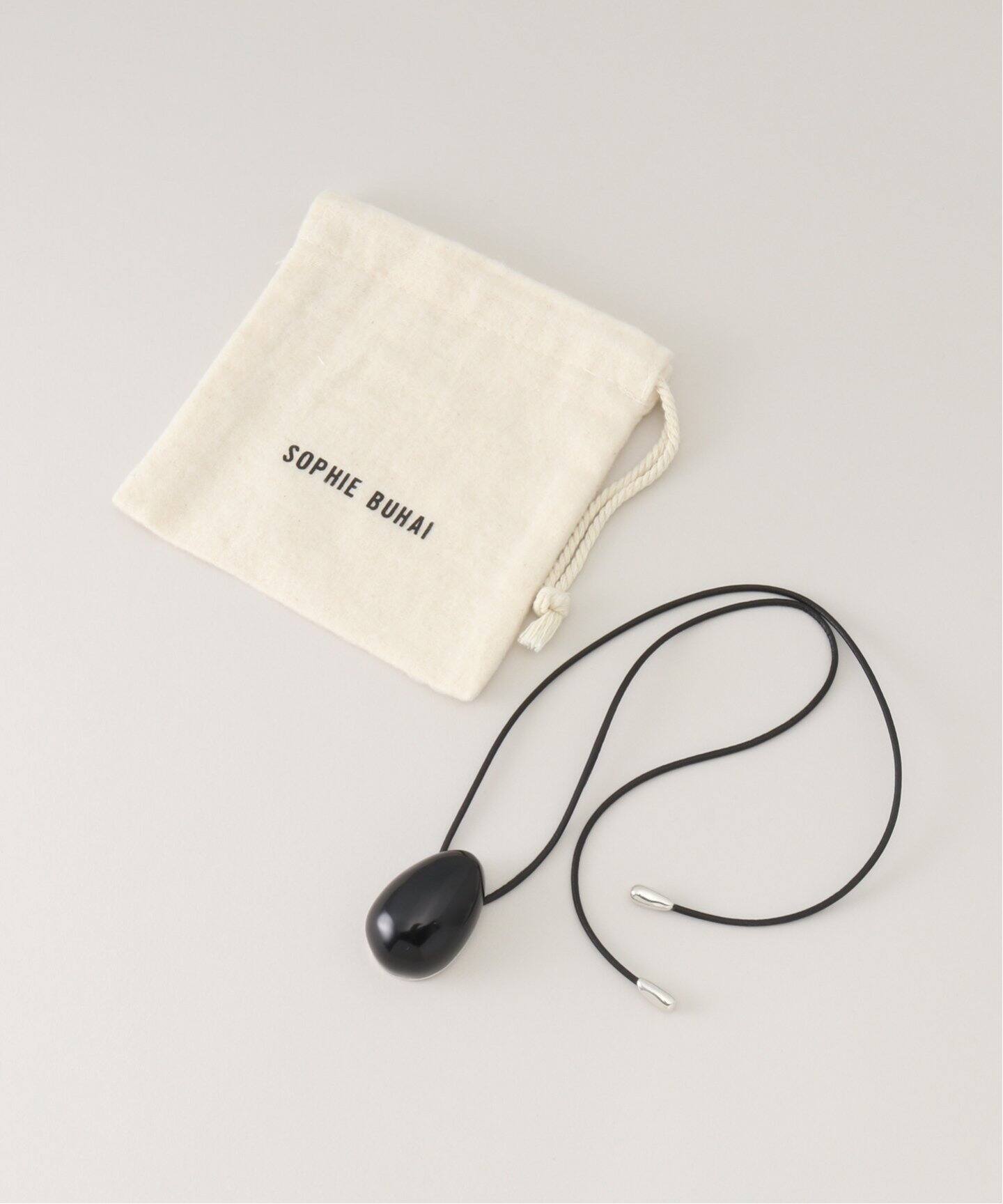 SOPHIE BUHAI★オニキスSILVERネックレス (322) 新品 SOPHIE BUHAI チョーカーネックレス オニキス（天然石