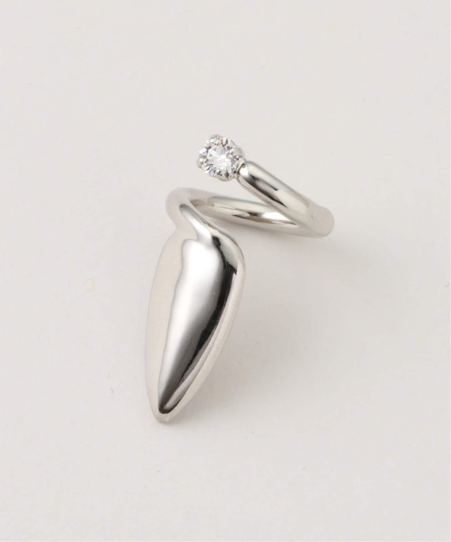 フランス製★JUSTINE CLENQUET★LUCE ネイルリング 輝くグリーン JUSTINE CLENQUET/ジャスティーヌ クランケ】 LUCE CRYSTAL NAIL