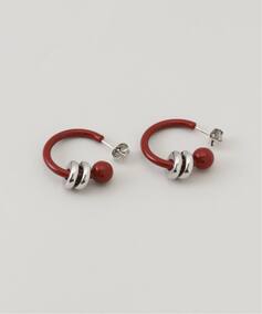 JUSTINE CLENQUET】ALAN LACQUERED EARRINGS：ピアス（両耳）（ピアス 