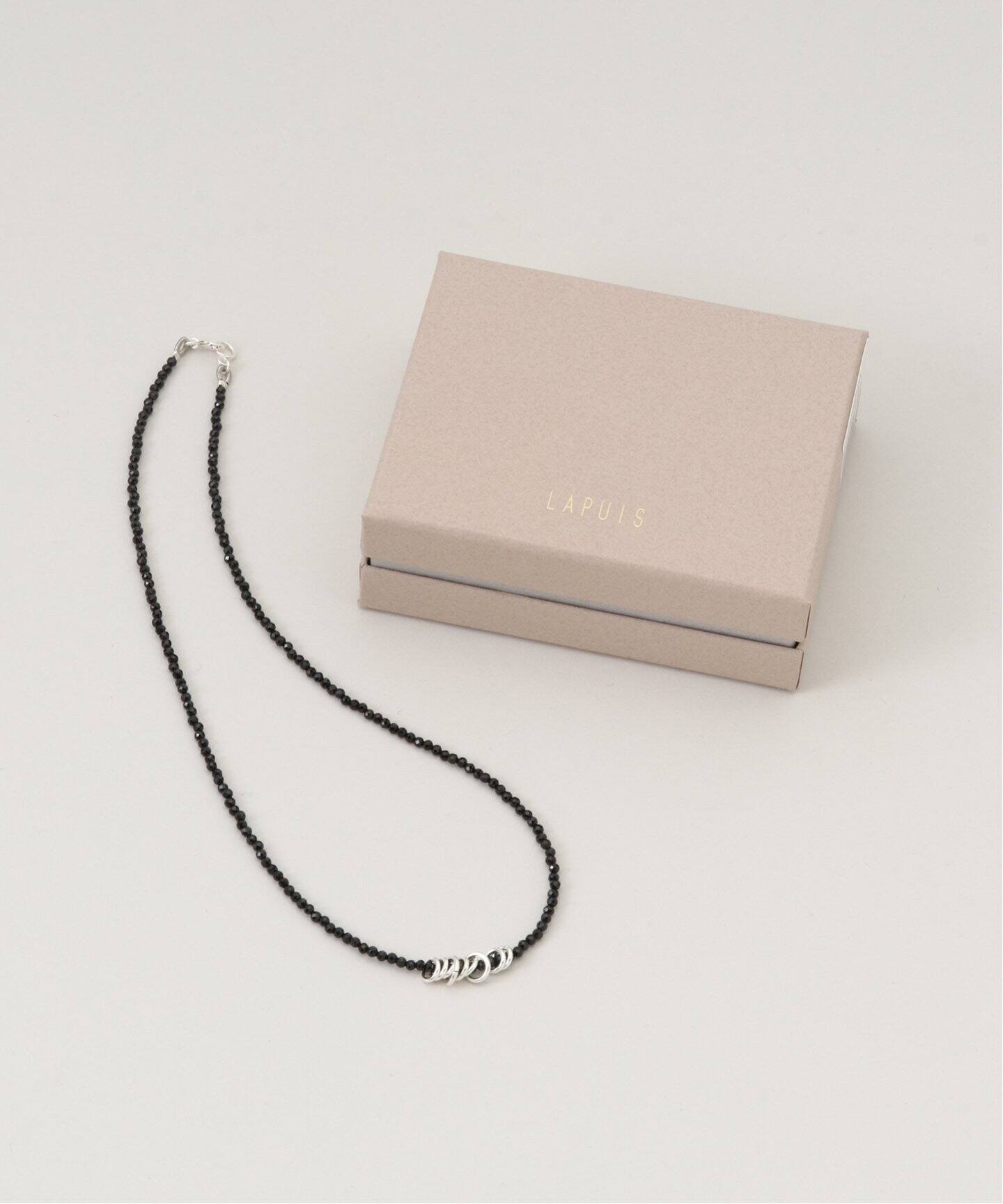 LAPUIS /ラピュイ】SV925 GemStoneネックレス 244-220 119（ネックレス 