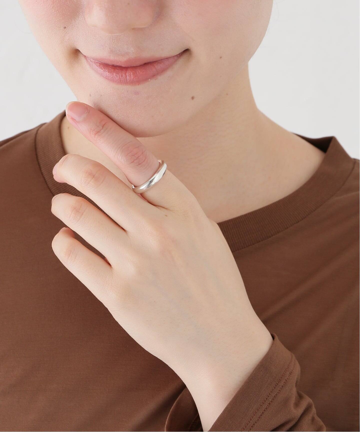 WERKSTATT: MÜNCHEN シルバー重ねリング WERKSTATT:MUNCHEN】 RING COMBI LEAVES（リング）｜journal