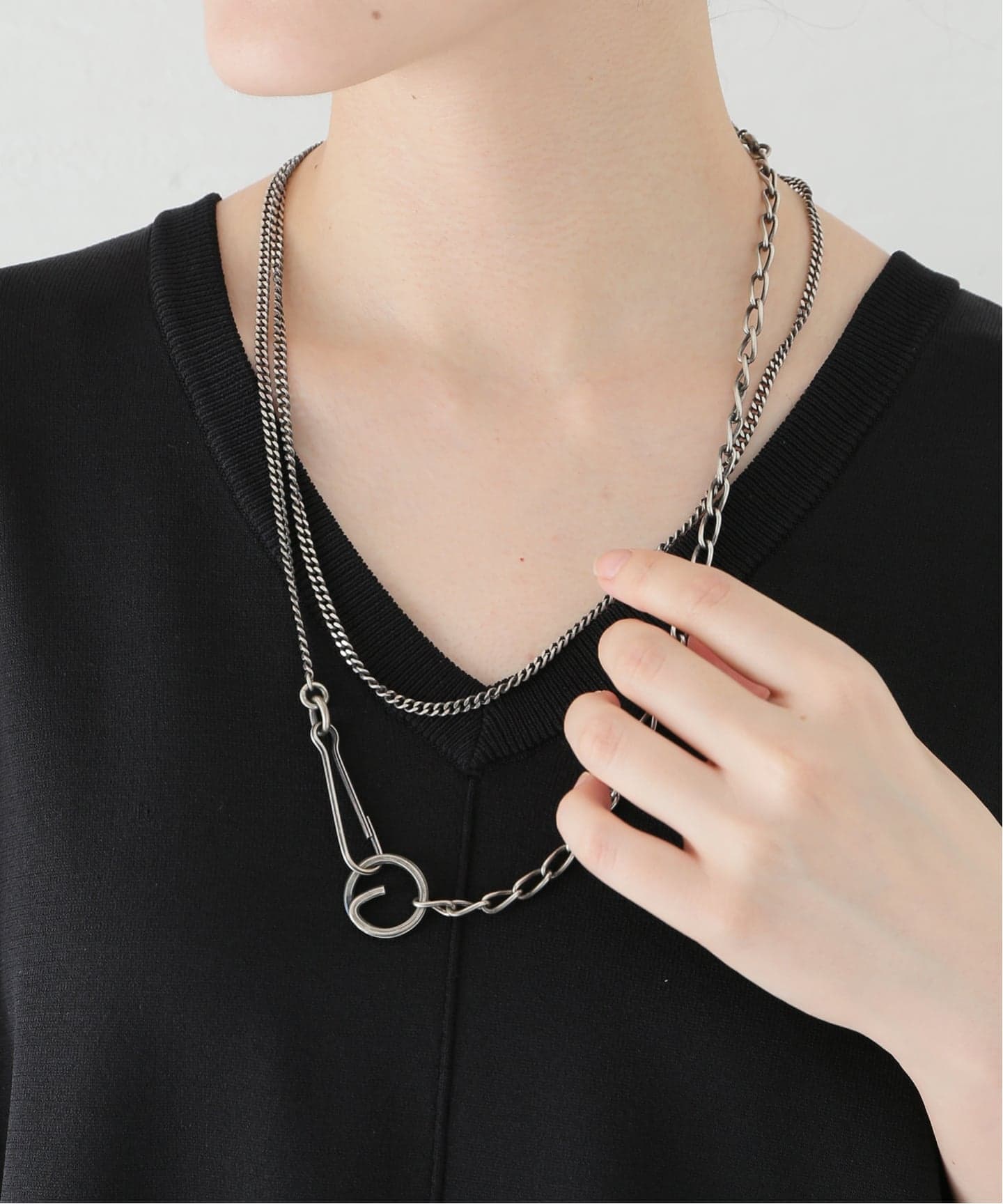 アクセサリー werkstatt:munchen body chain WERKSTATT:MUNCHEN】 BODY CHAIN（ネックレス）｜journal standard